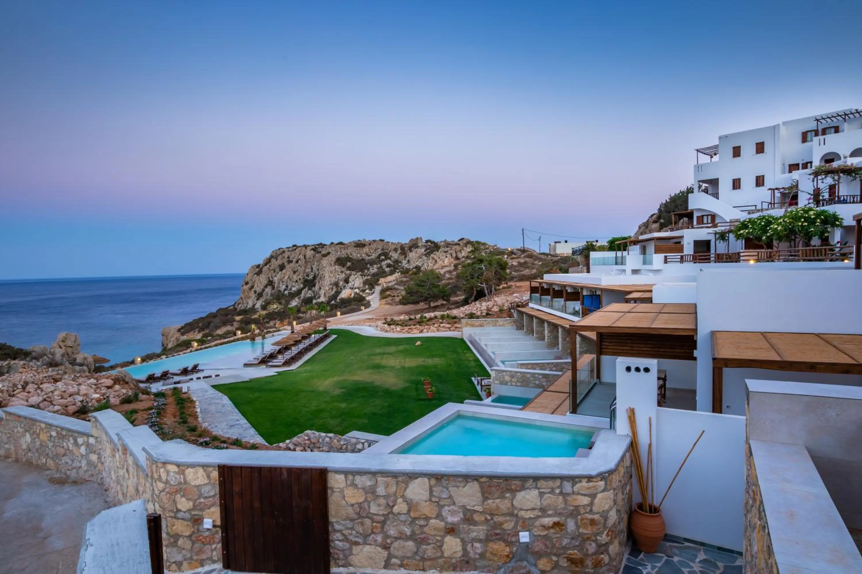 Property building in Aegean Village Beachfront Resort