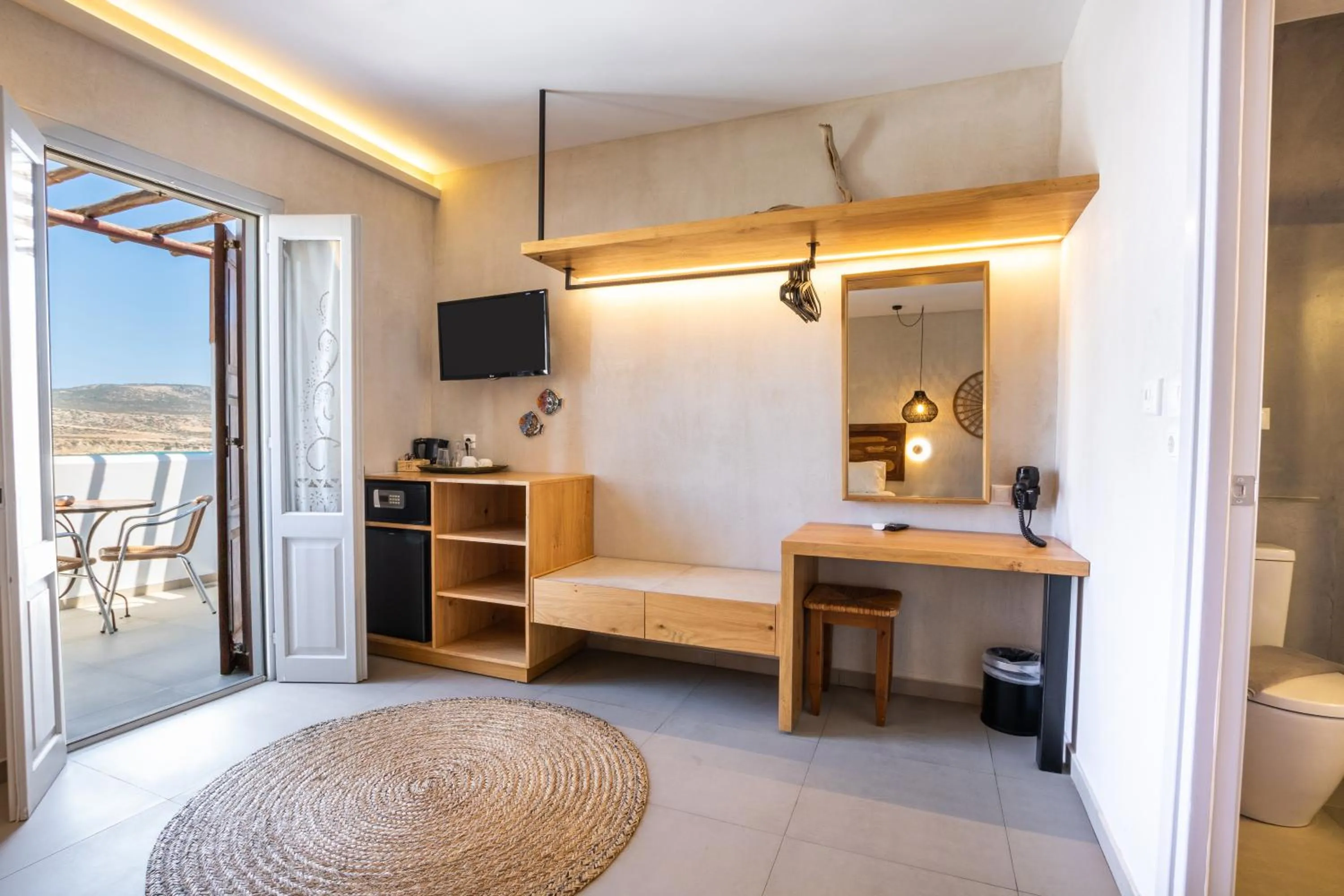 TV and multimedia in Aegean Village Beachfront Resort