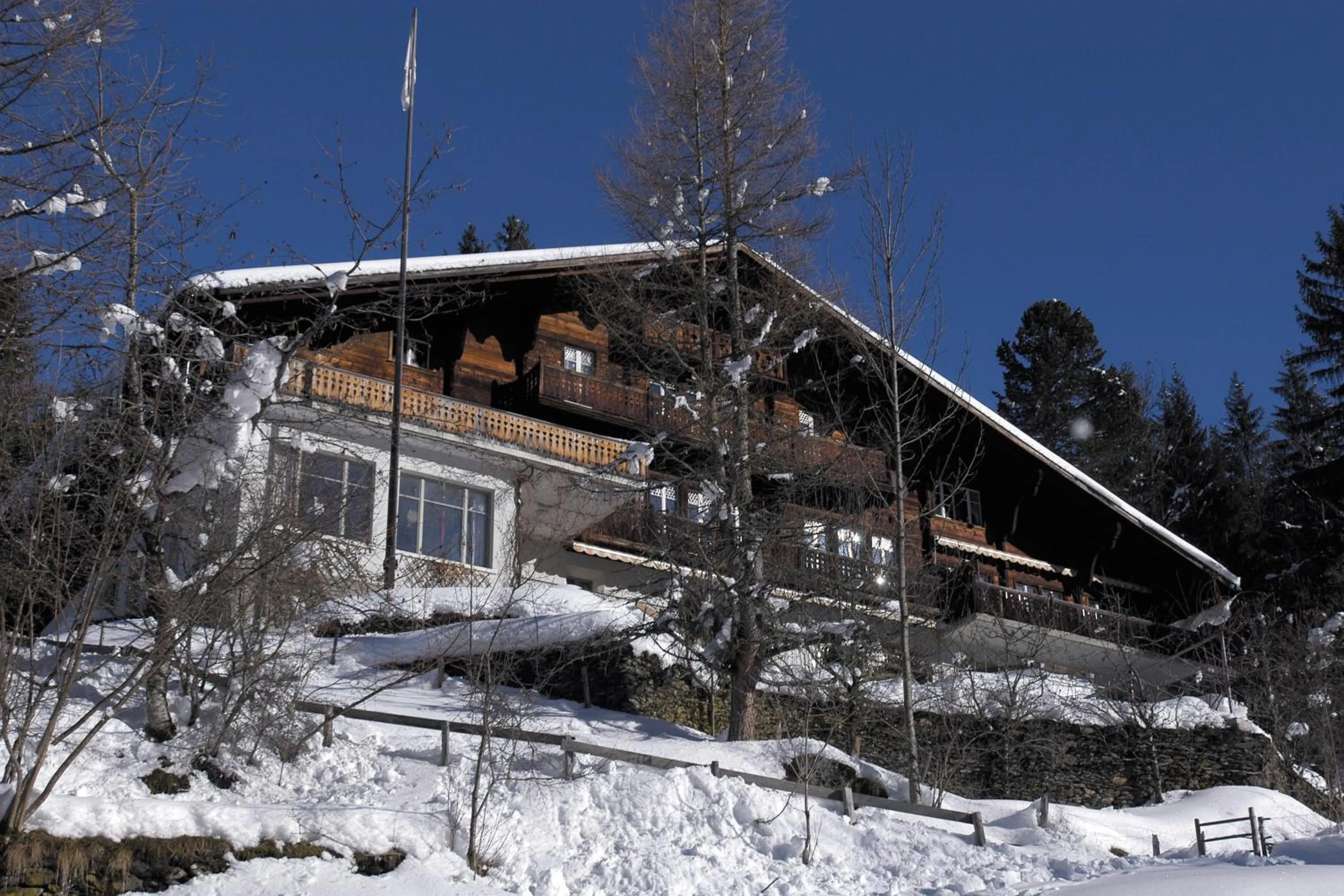 Property building in Grindelwald Youth Hostel