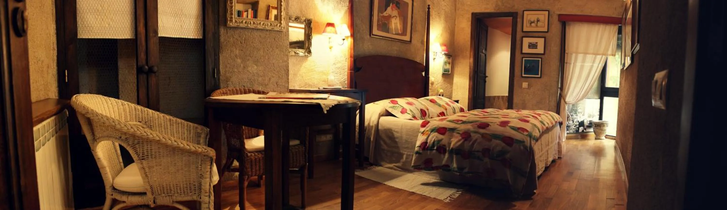 Bed in Hotel La Posada de Lalola