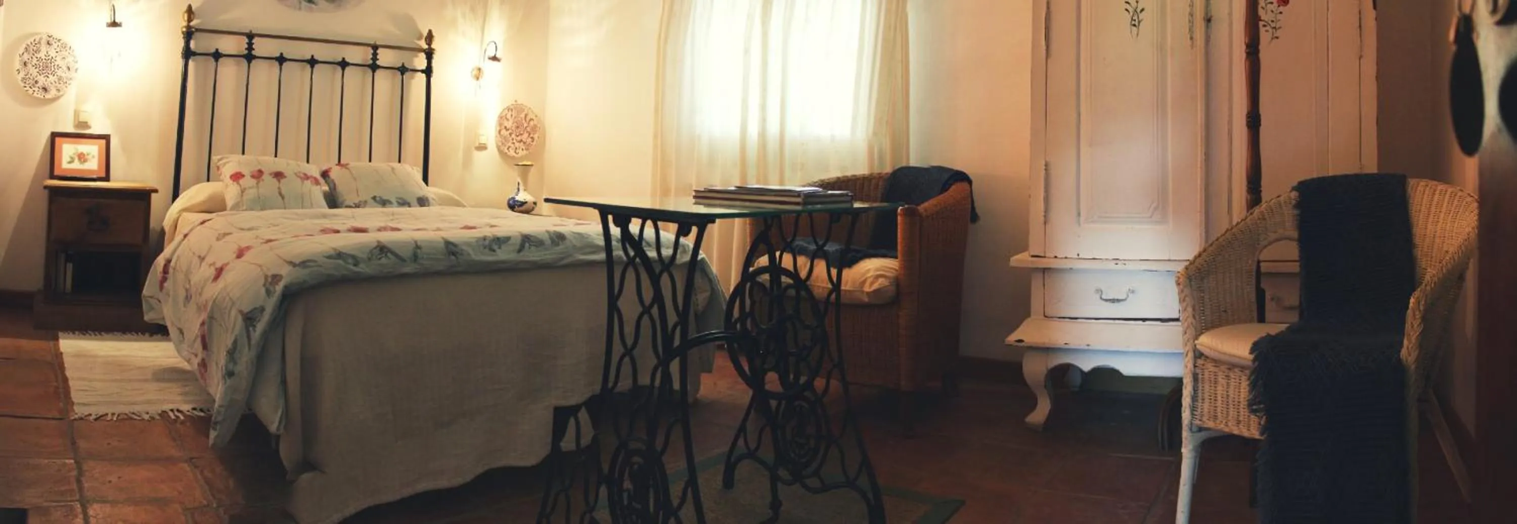 Bed in Hotel La Posada de Lalola