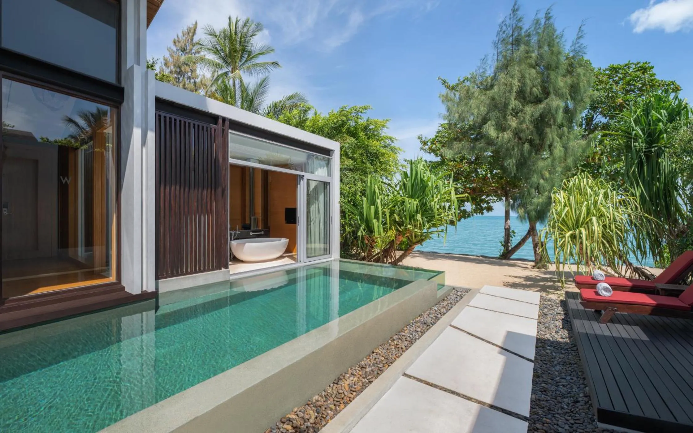 Sea view in W Koh Samui