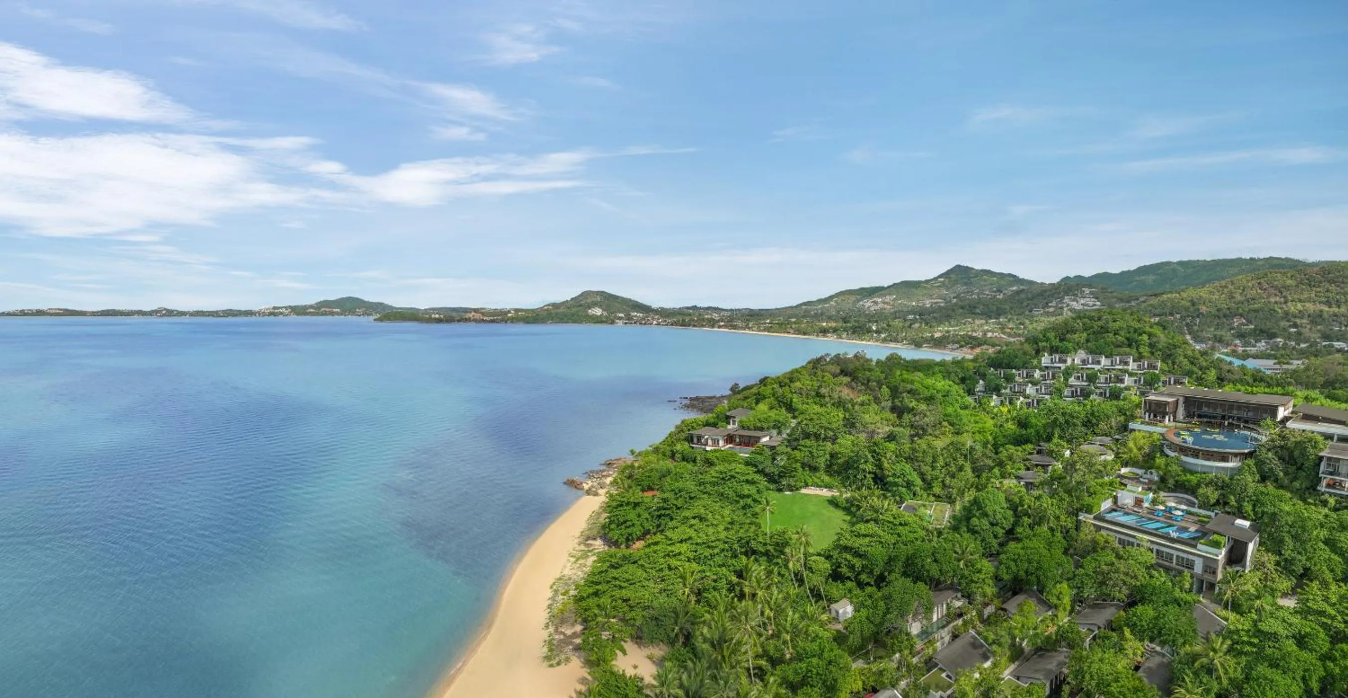 Bird's eye view in W Koh Samui