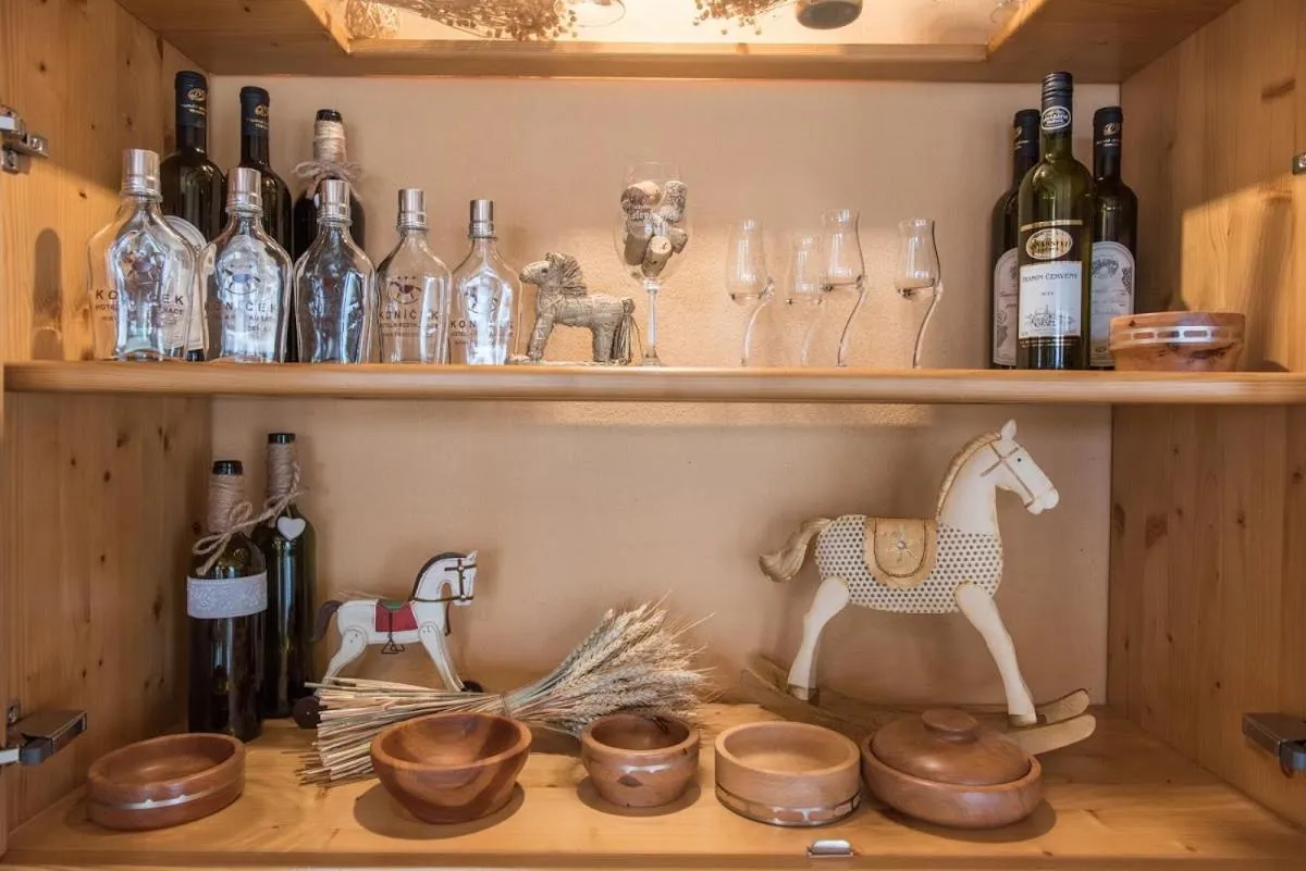 Decorative detail in Hotel Koníček