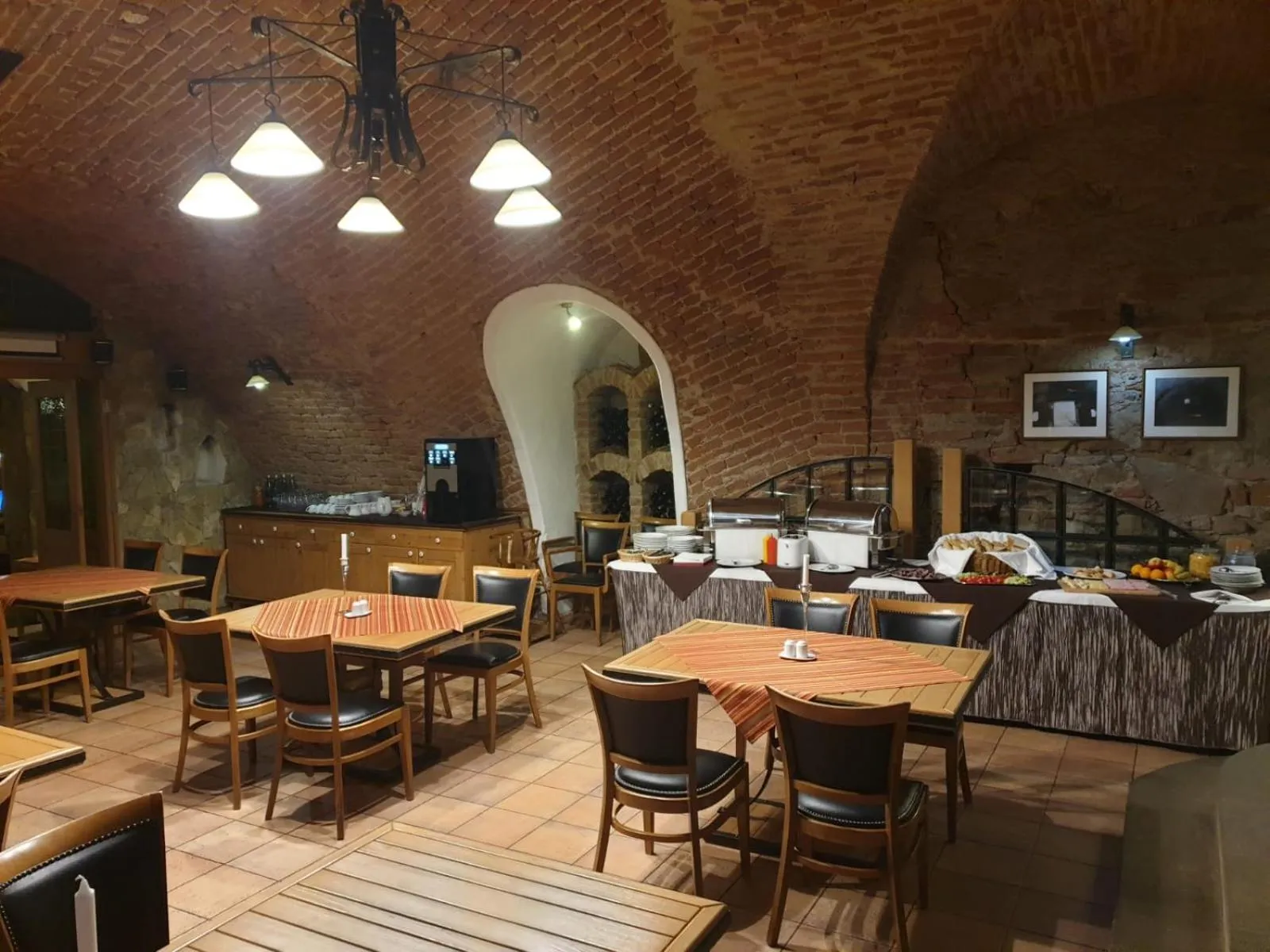 Buffet breakfast in Hotel Koníček