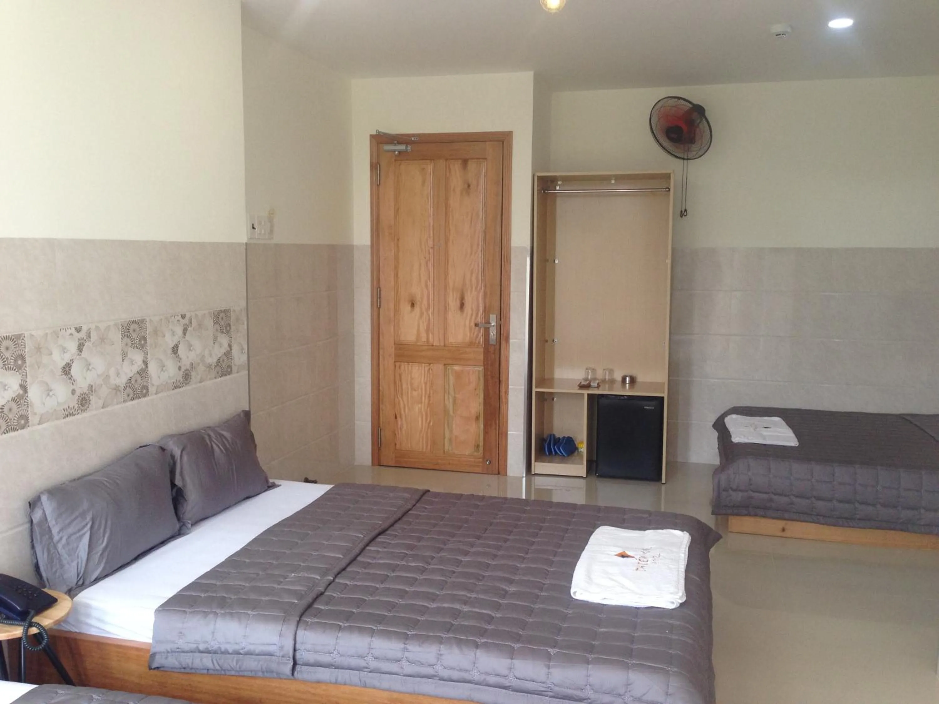 Bed in Thiên Các 2 Hotel