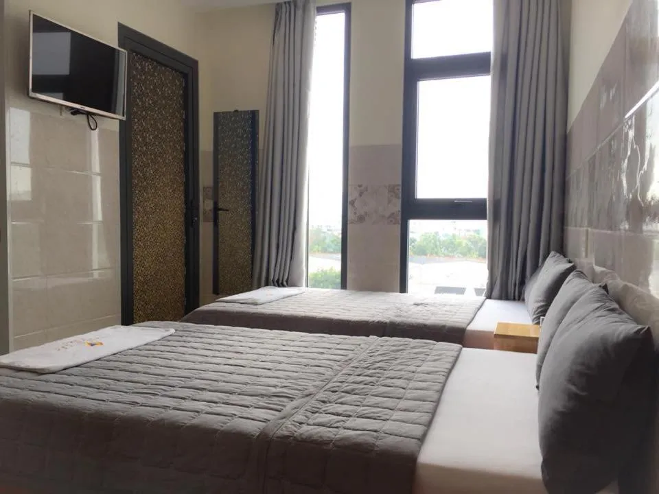 Bed in Thiên Các 2 Hotel