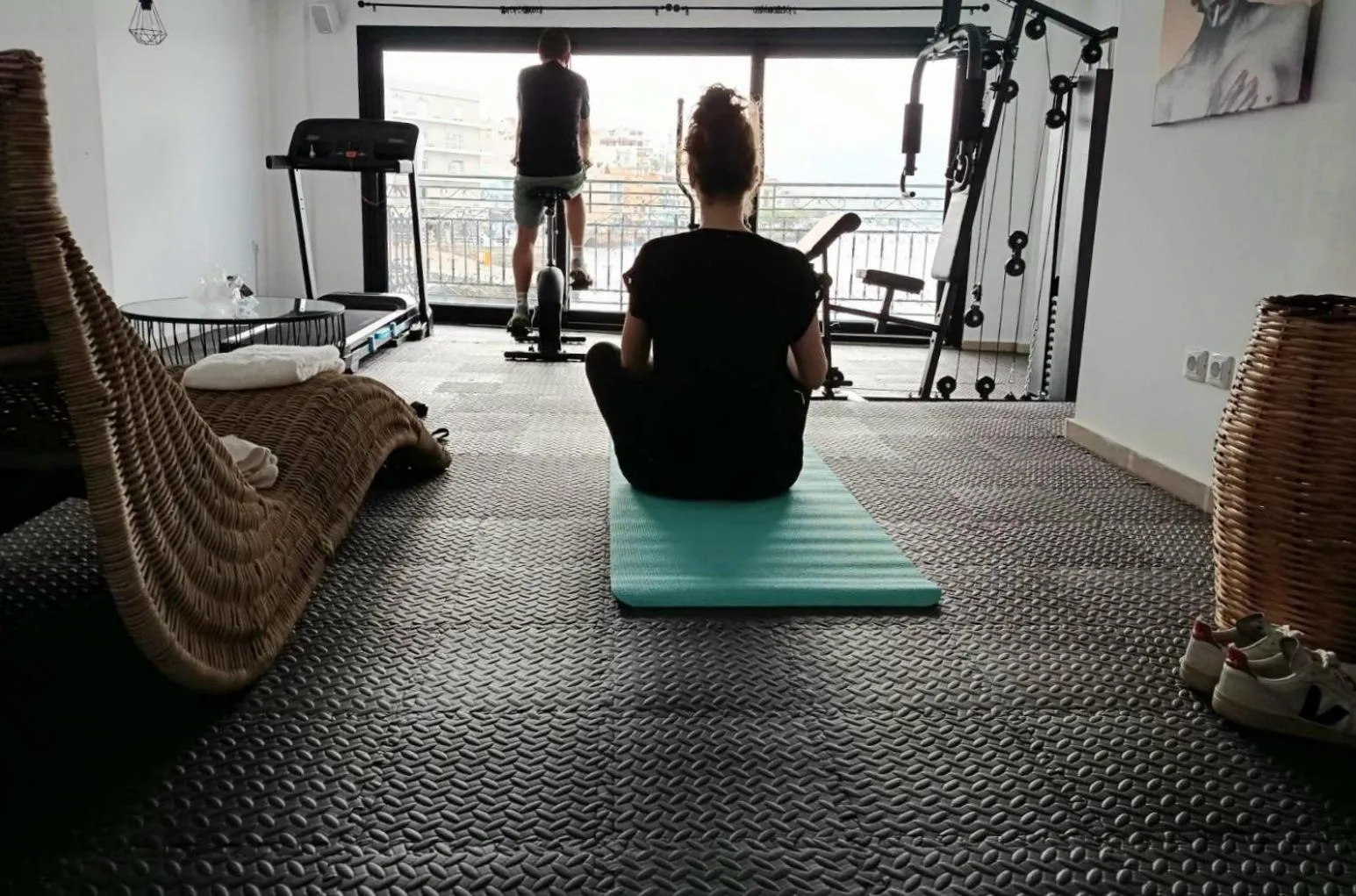 Fitness centre/facilities in Hotel Port 7- Boutique Collection