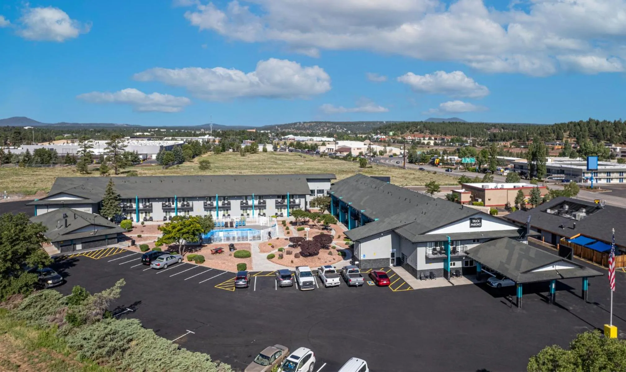 Property building in Hotel Elev8 Flagstaff, Trademark Collection by Wyndham