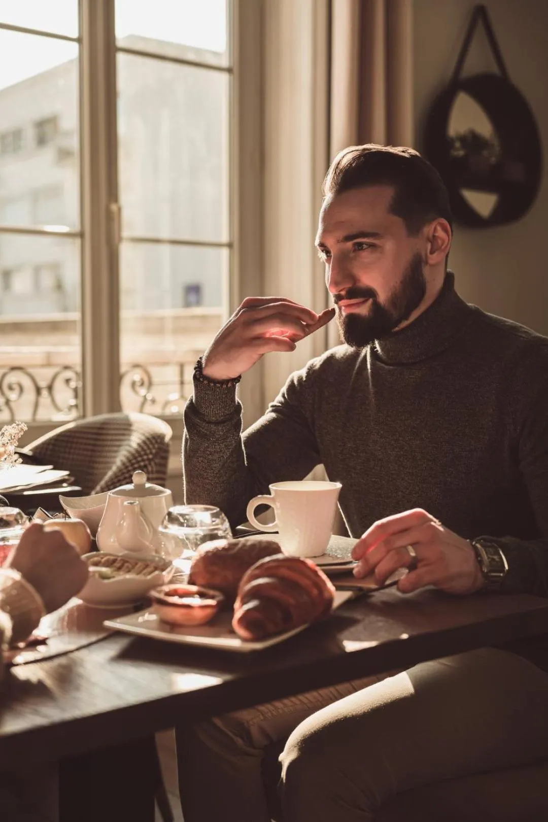 Breakfast in Le Manoir Hôtel