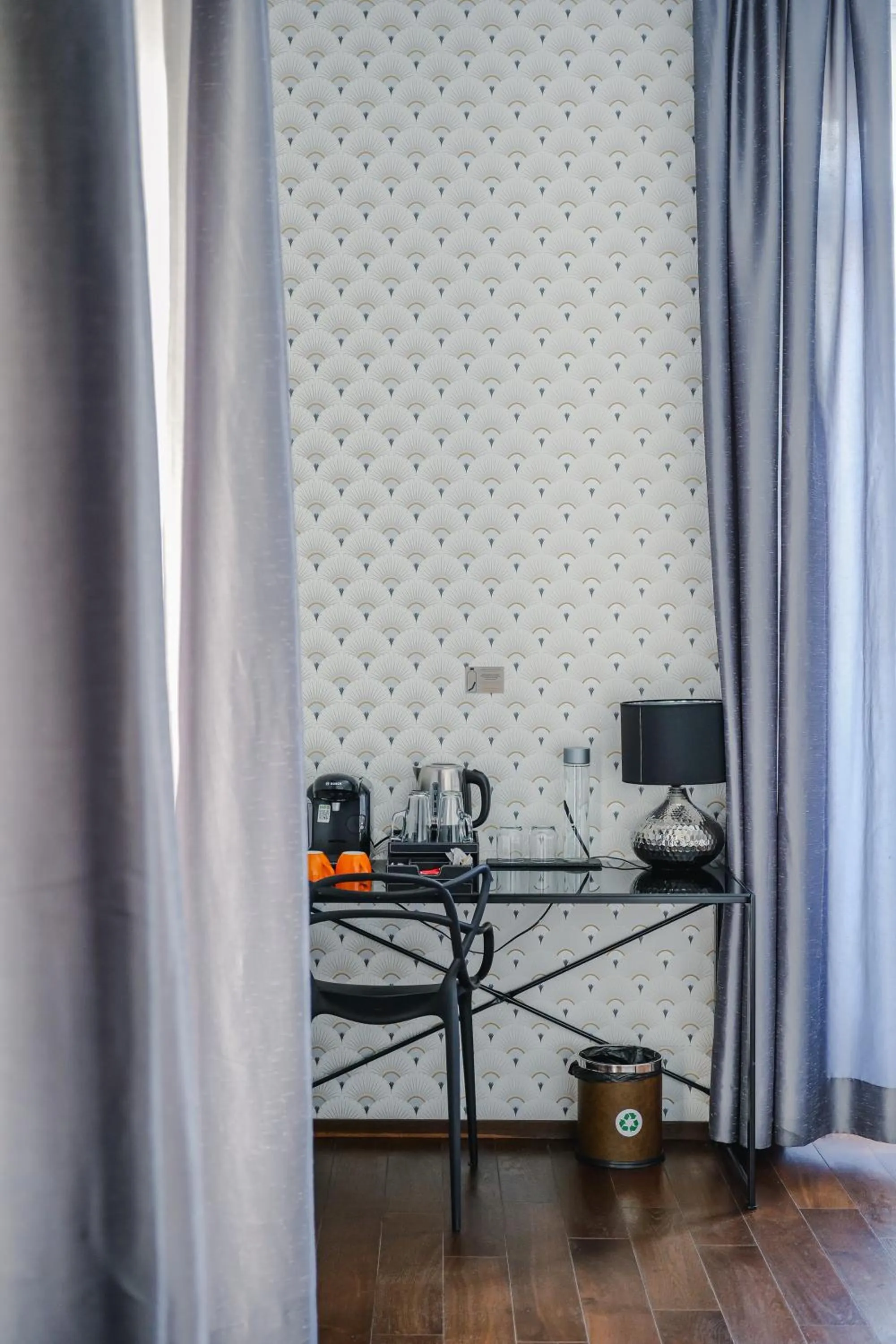 Decorative detail in Le Manoir Hôtel