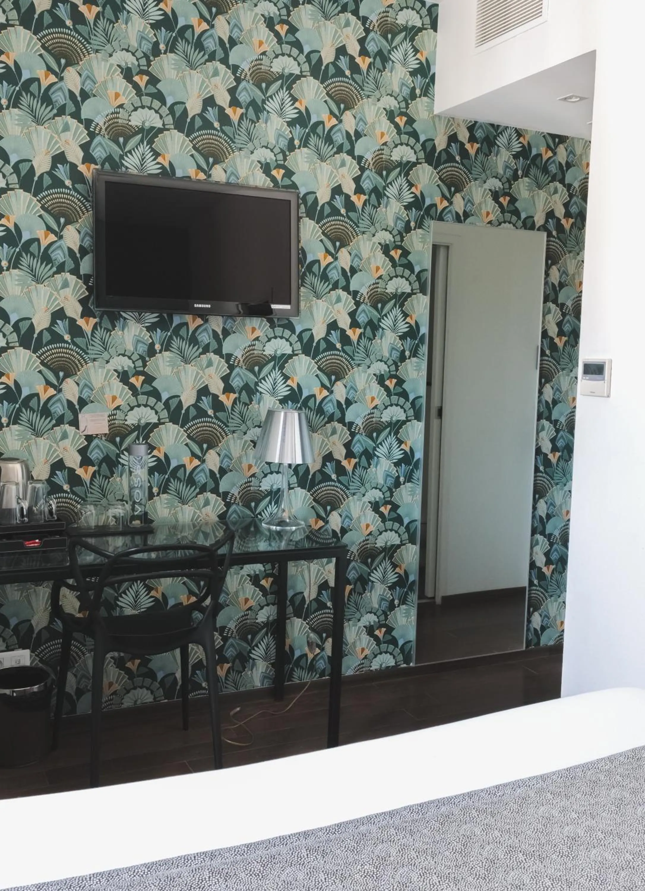 Decorative detail in Le Manoir Hôtel