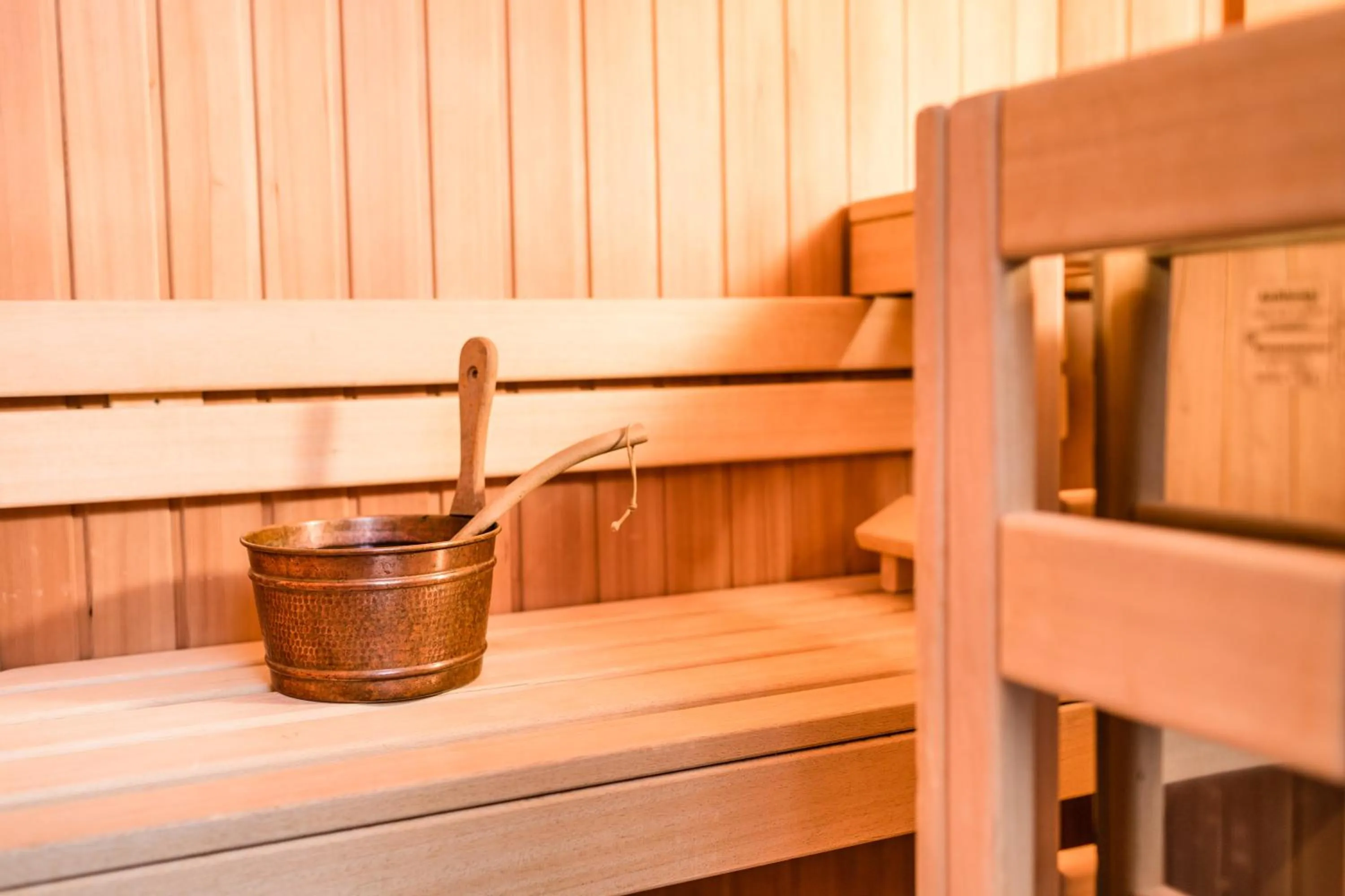 Sauna in Romantik & Family Hotel Gardenia***S