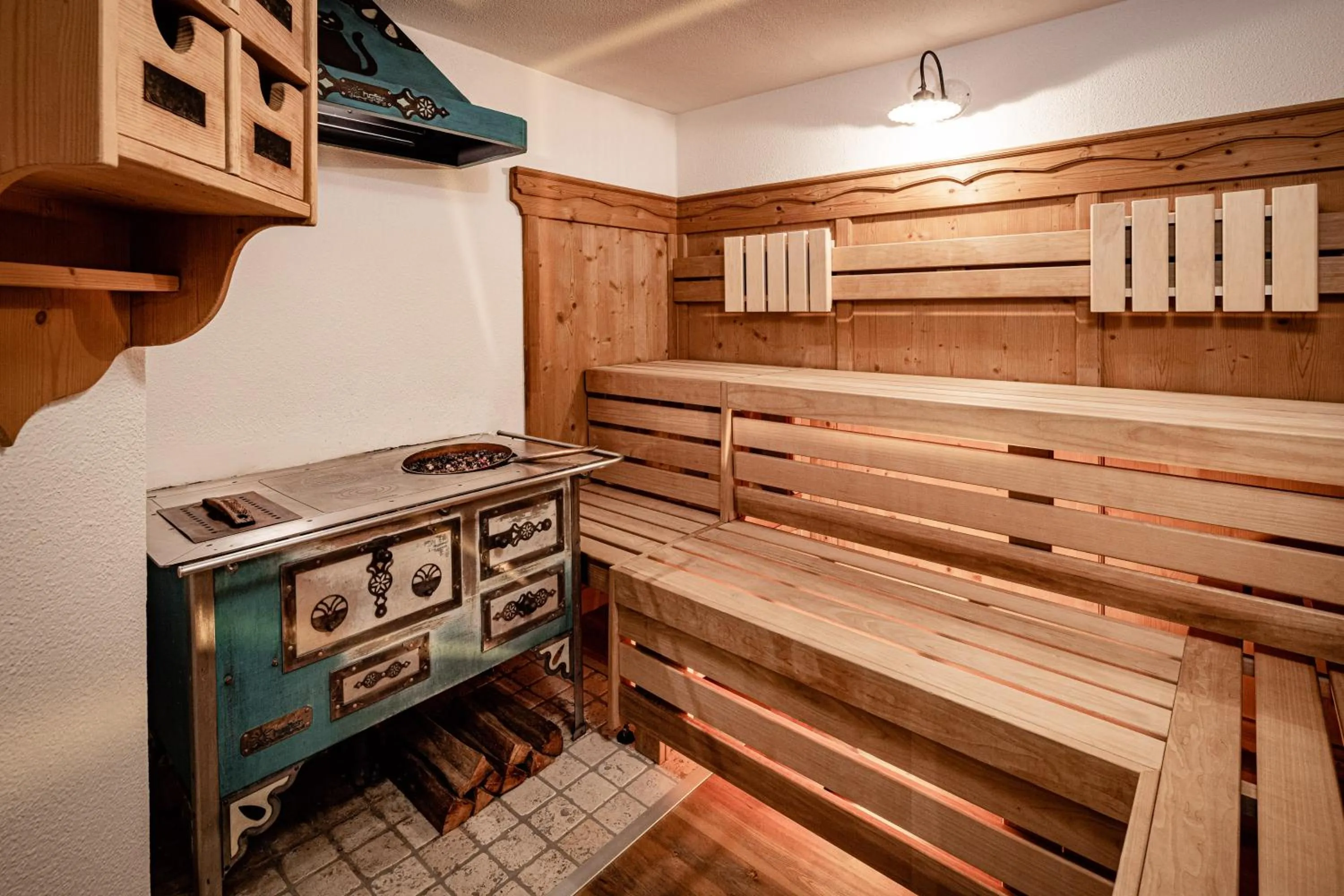 Sauna in Romantik & Family Hotel Gardenia***S
