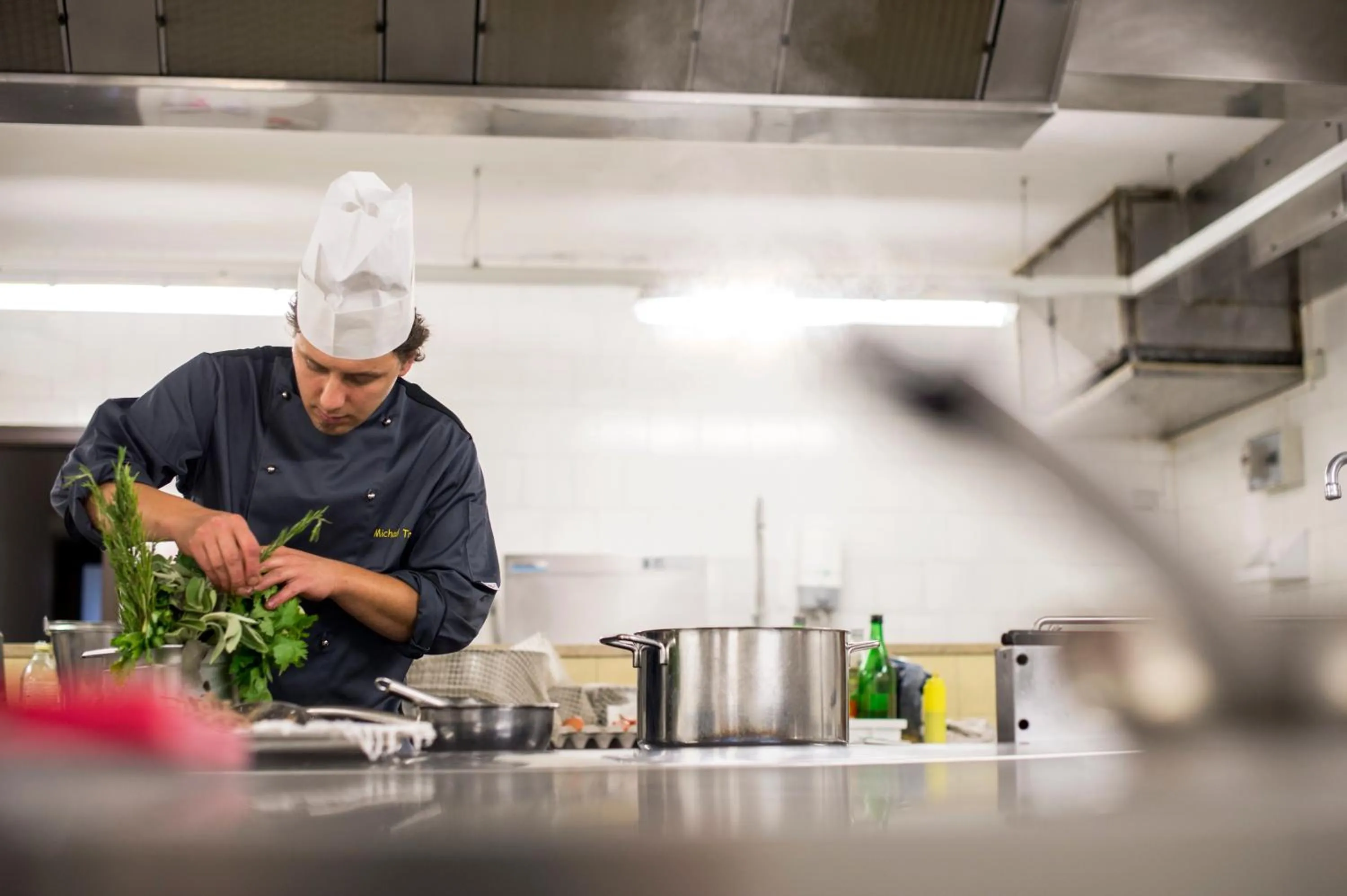 kitchen in Romantik & Family Hotel Gardenia***S