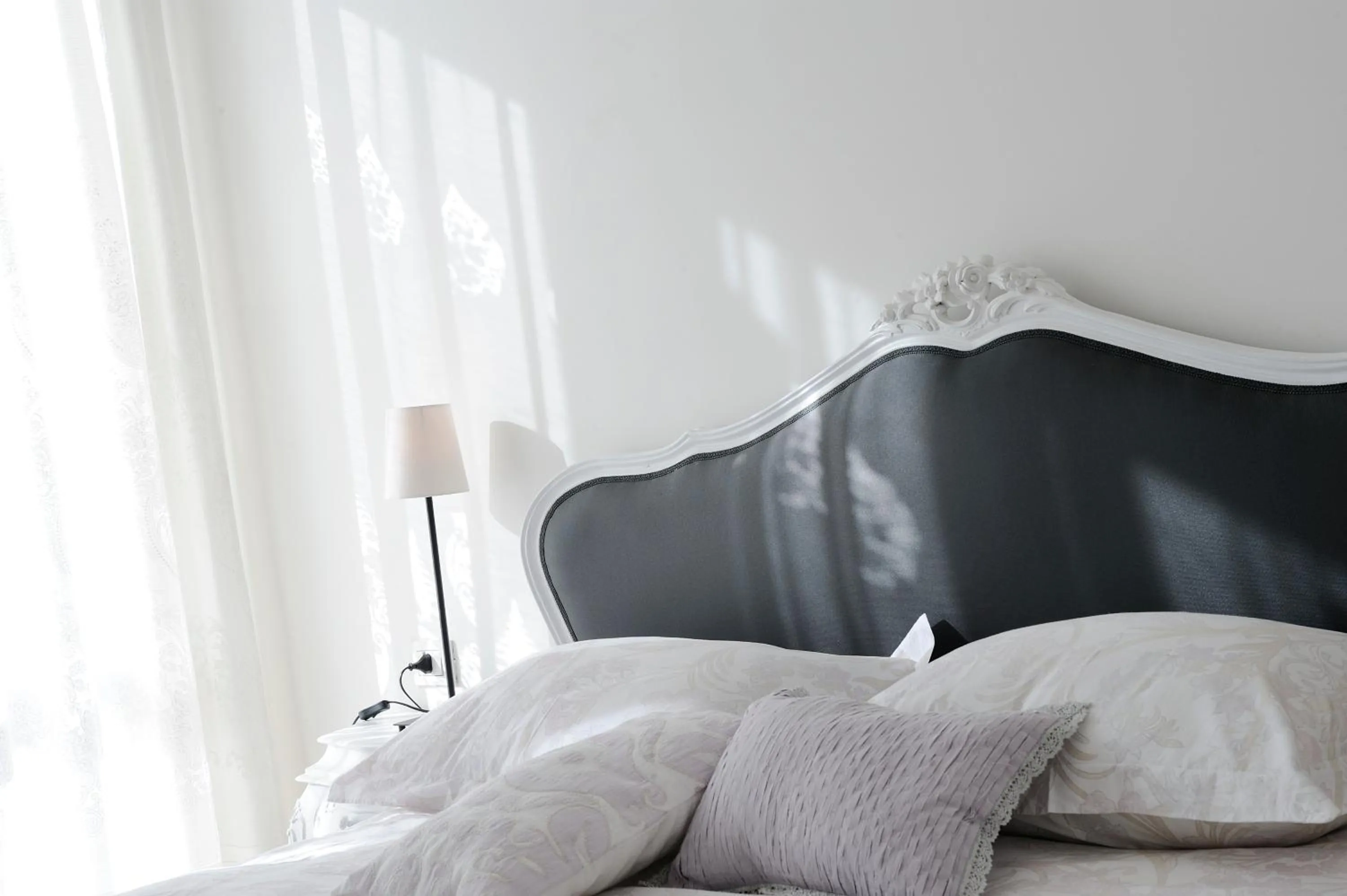 Decorative detail, Bed in Il Caminetto Montefiascone