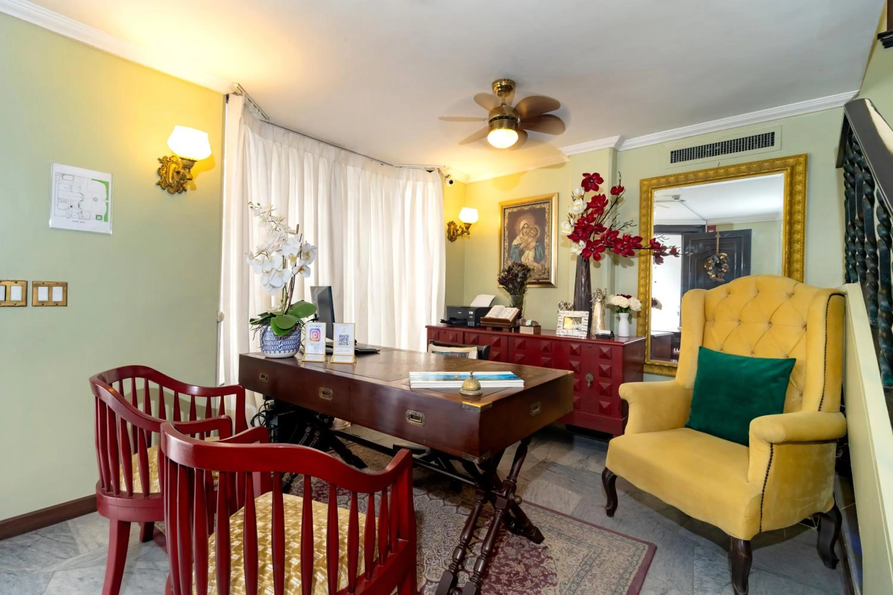 Lobby or reception in Casa García