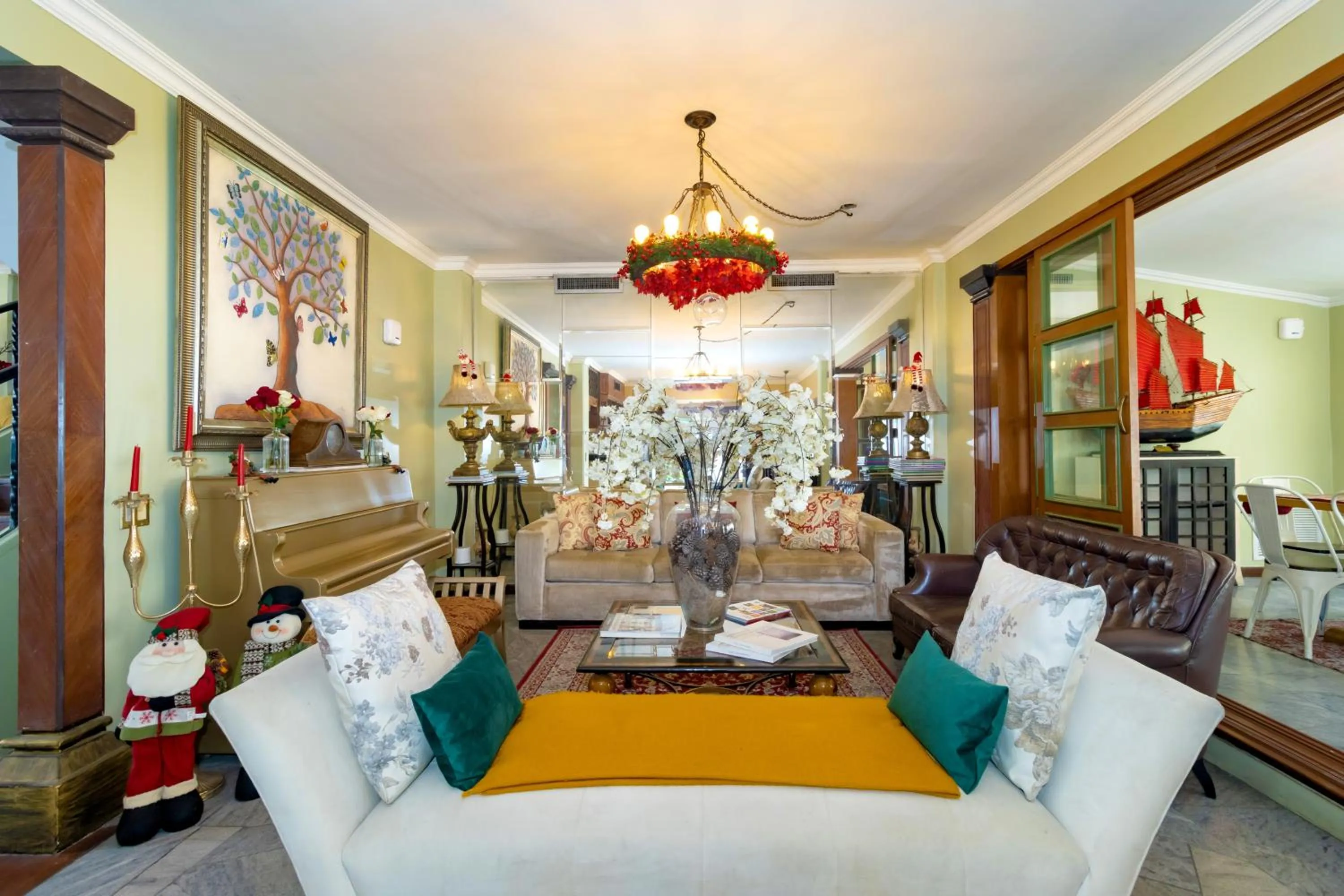 Living room in Casa García