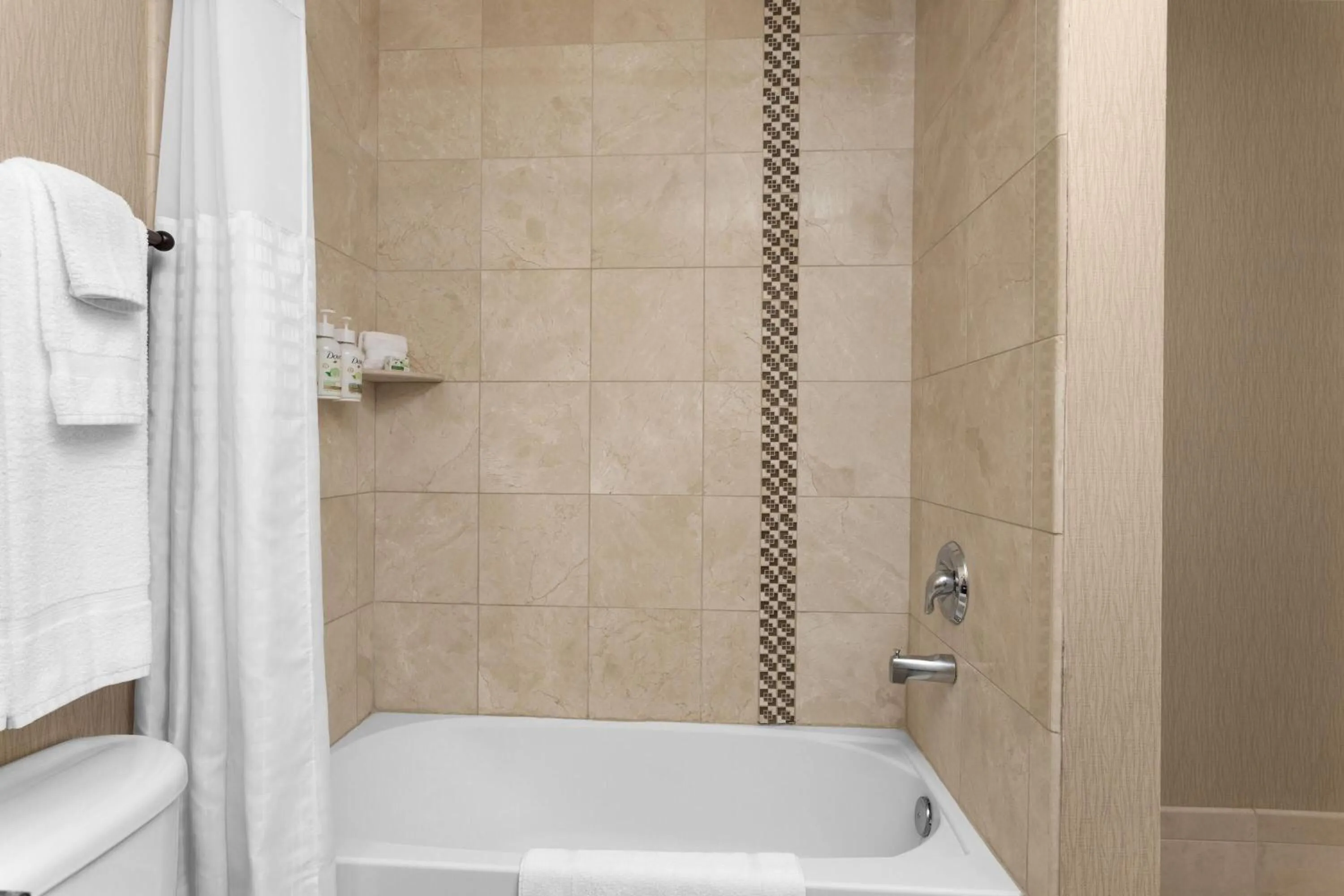 Bathroom in Hawthorn Extended Stay by Wyndham West Palm Beach