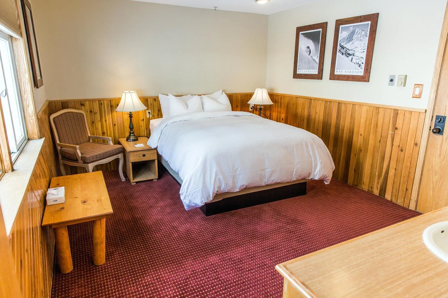 Bed in Alta Peruvian Lodge