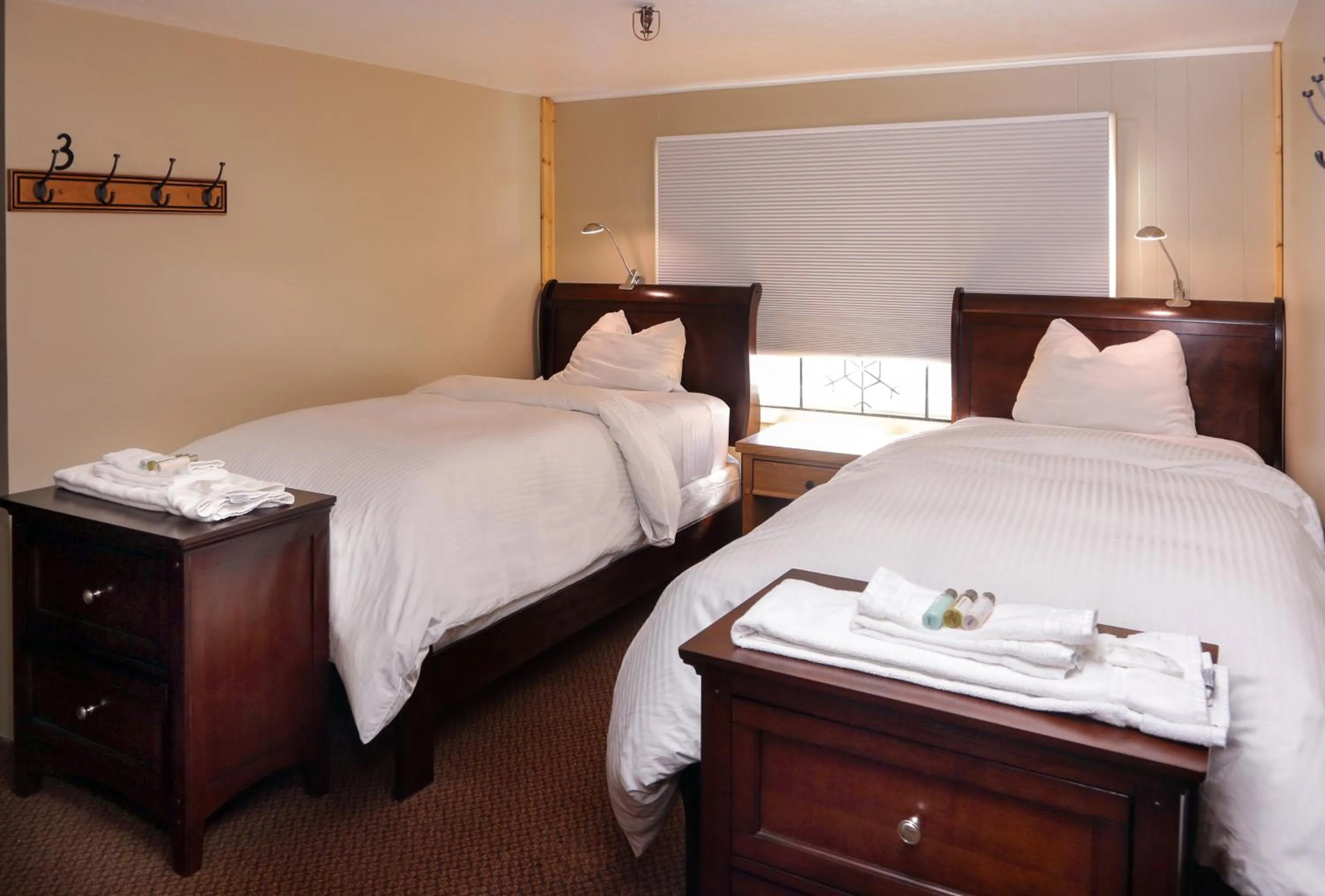 Bed in Alta Peruvian Lodge