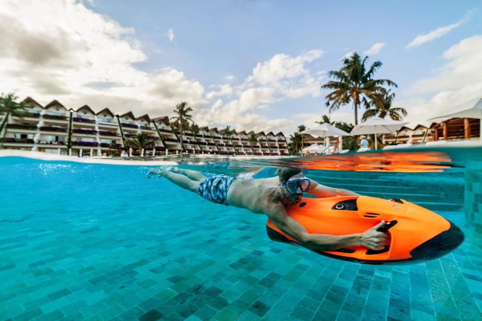 Swimming pool in Grand Velas Riviera Maya - All Inclusive
