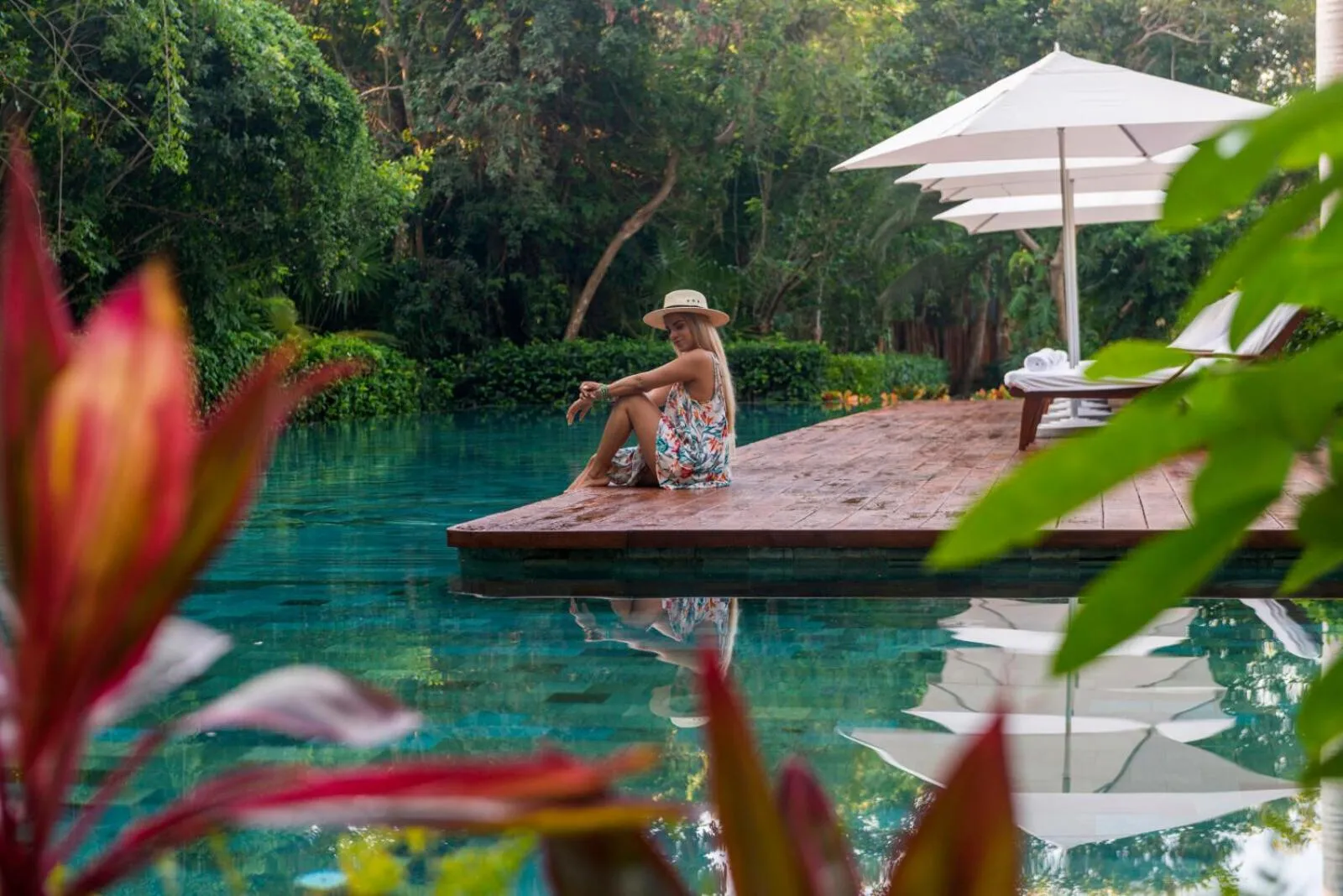 Pool view in Grand Velas Riviera Maya - All Inclusive