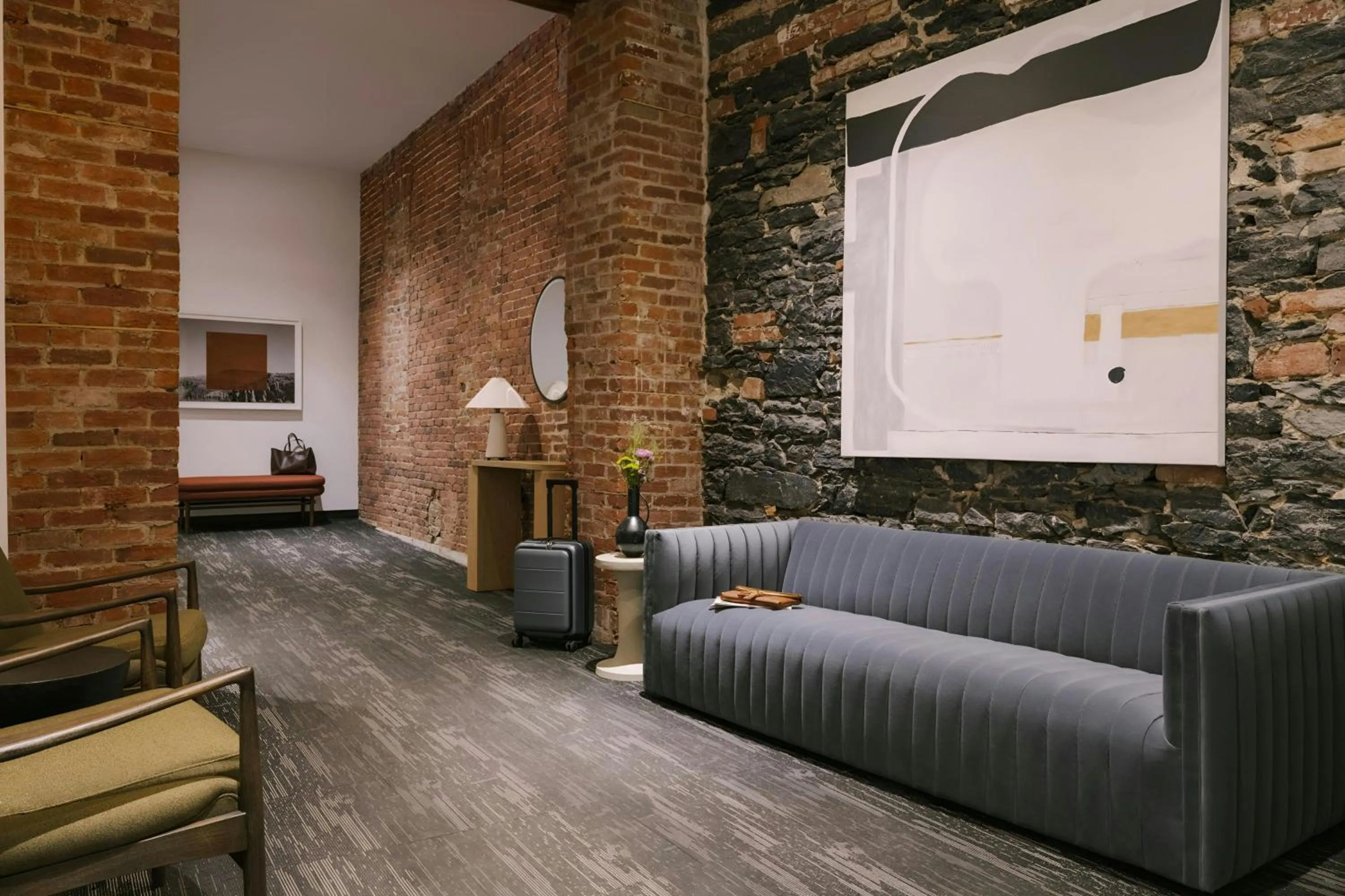 Lobby or reception in Sonder by Marriott Bonvoy Penny Lane Apartments Old Montreal