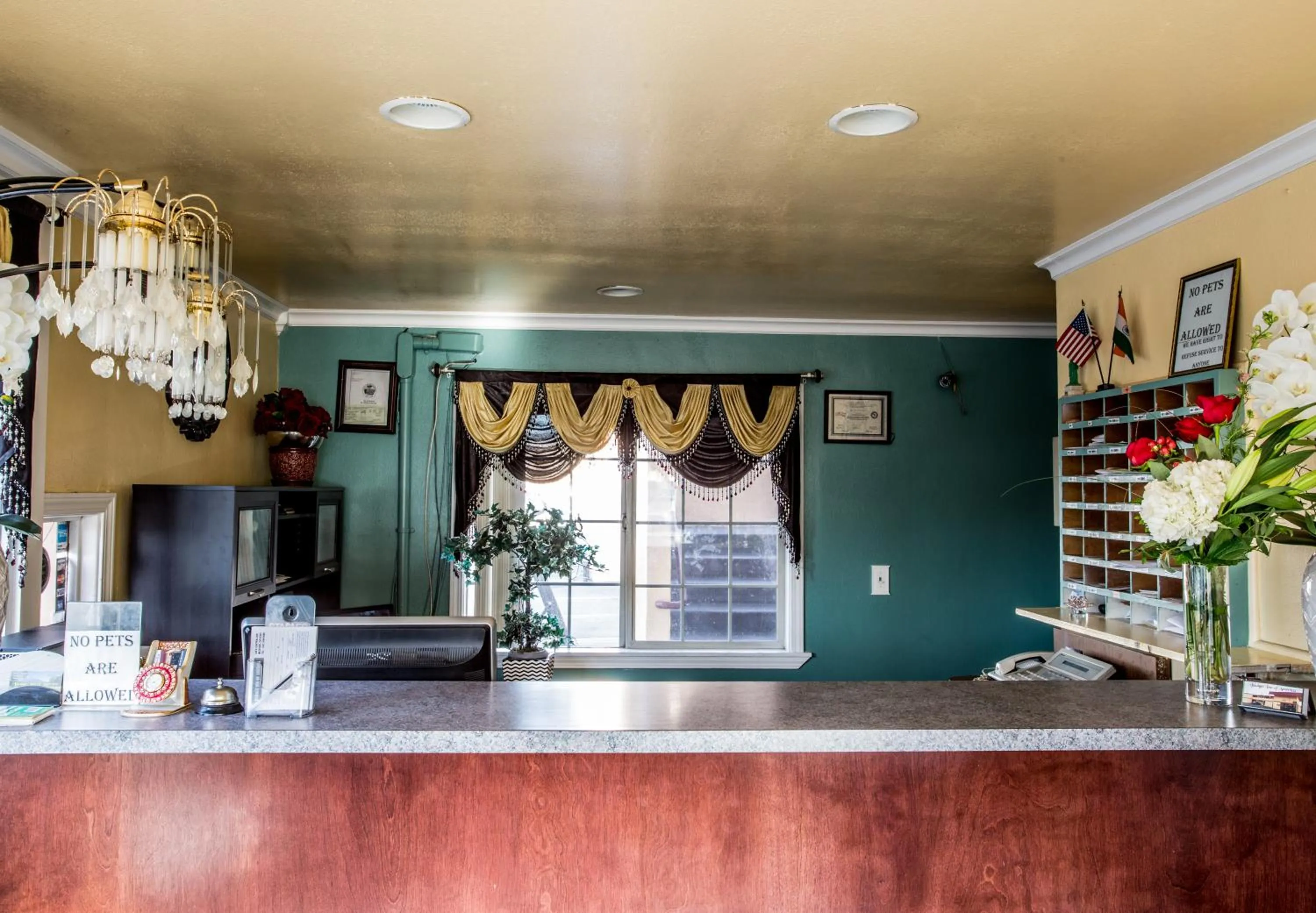 Lobby or reception in Budget Inn of America