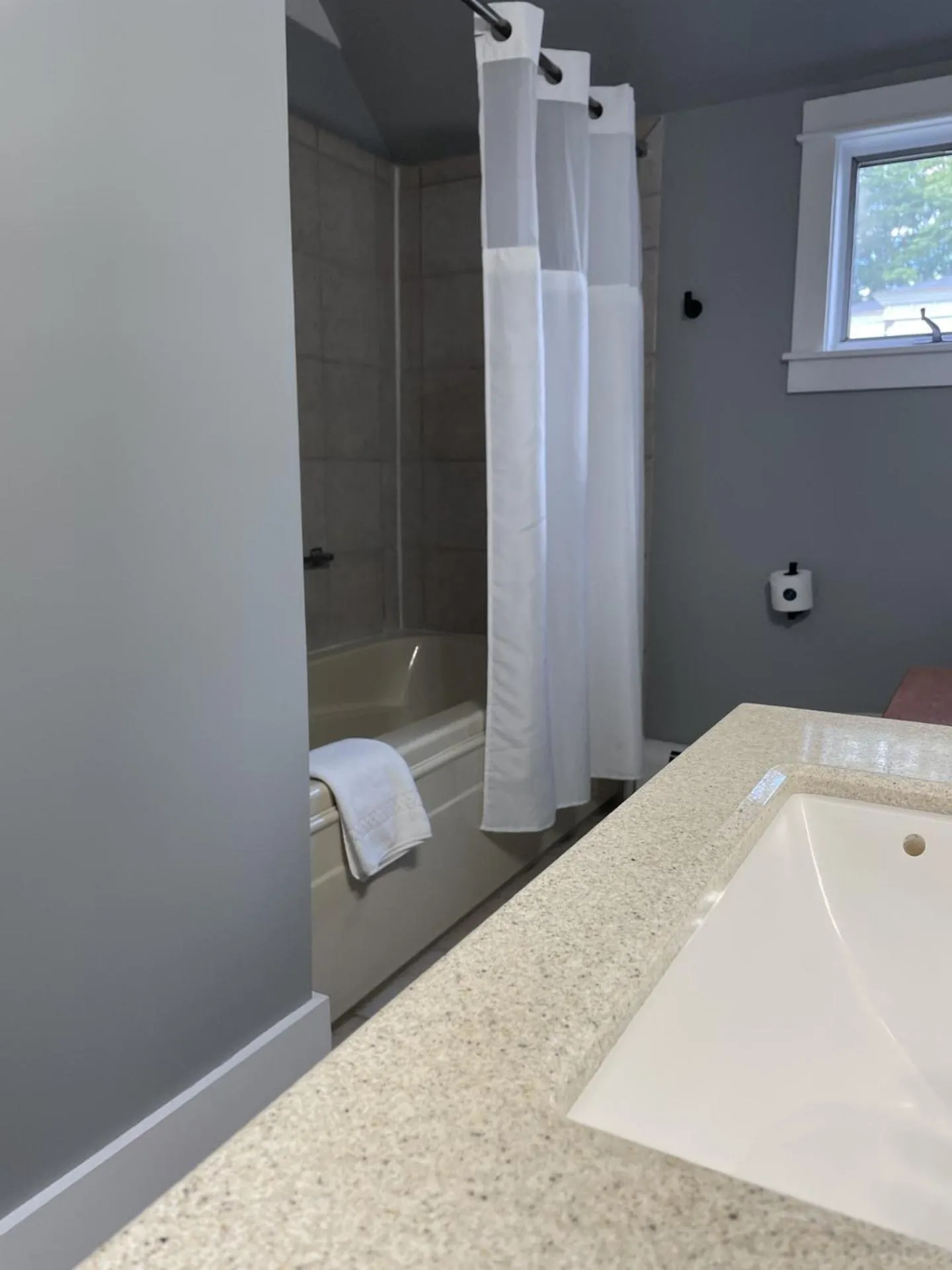 Shower in White Sails Inn