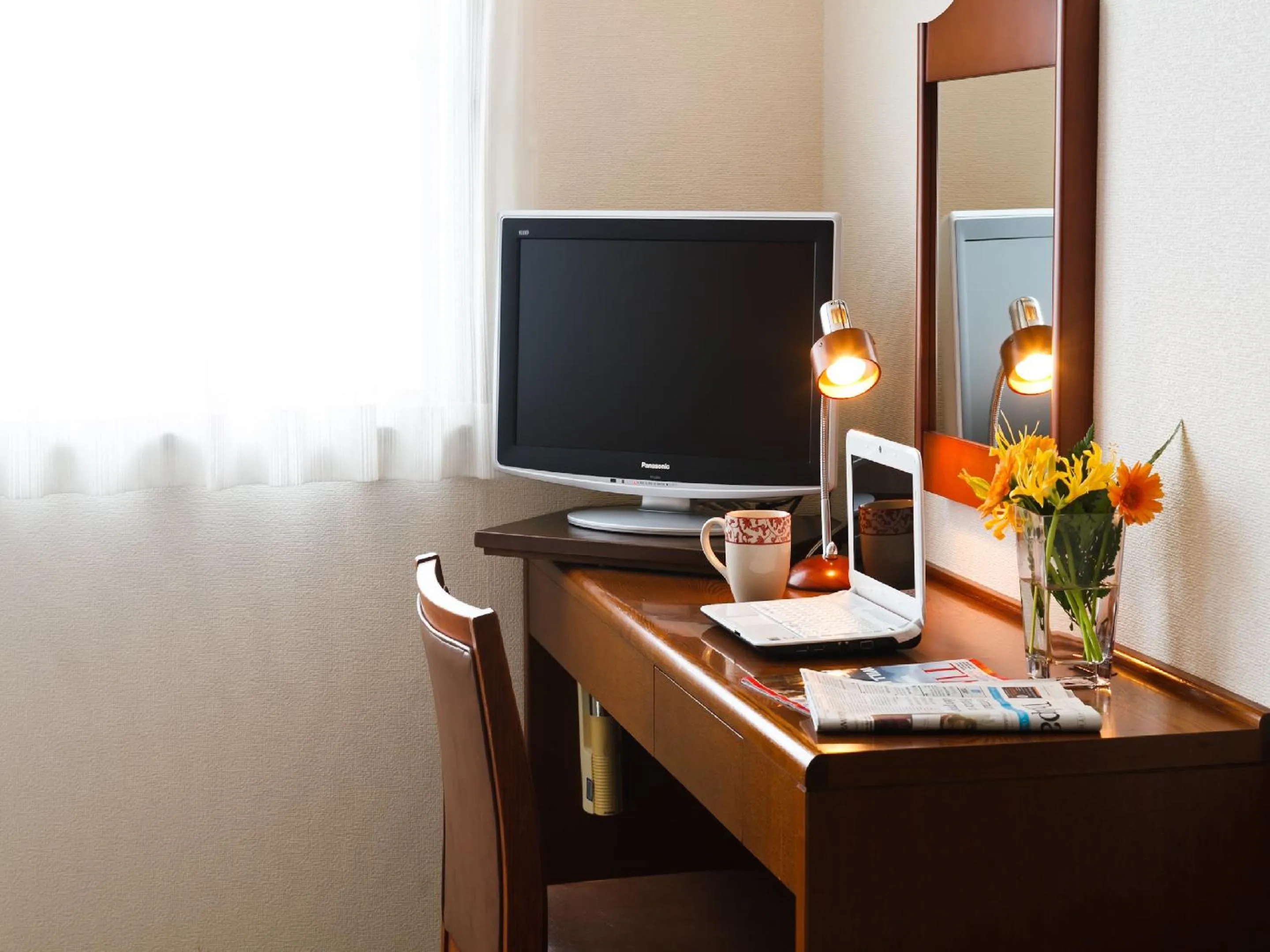 Decorative detail in Koga Central Hotel