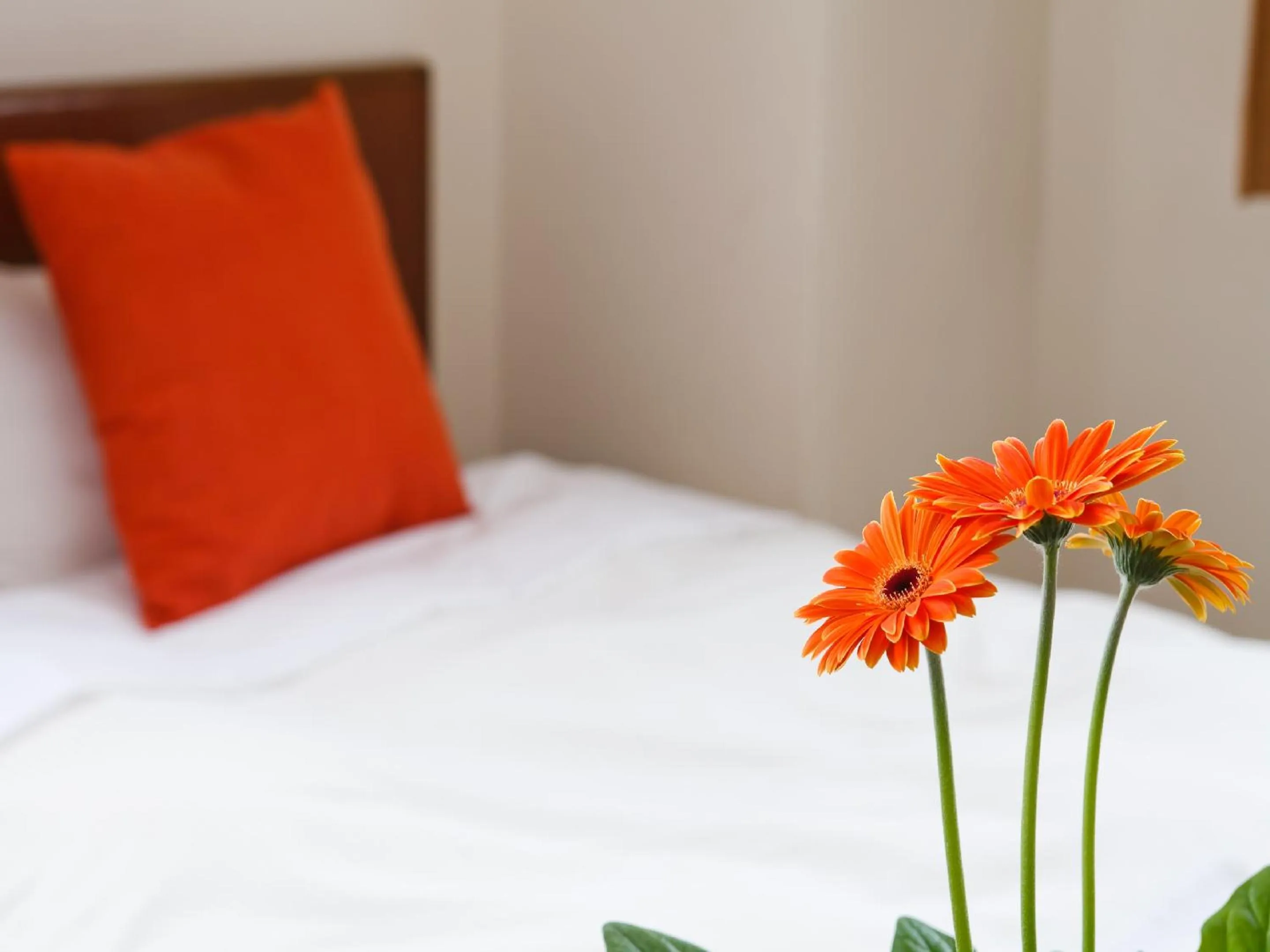 Bed in Koga Central Hotel