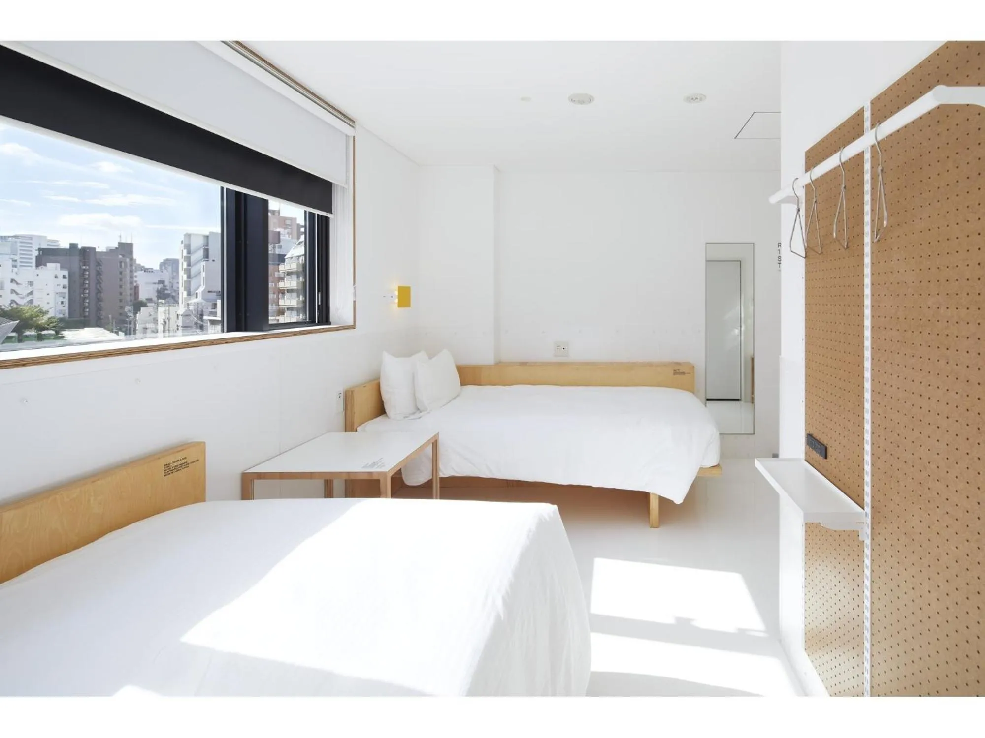 Bed in Mustard Hotel Shibuya