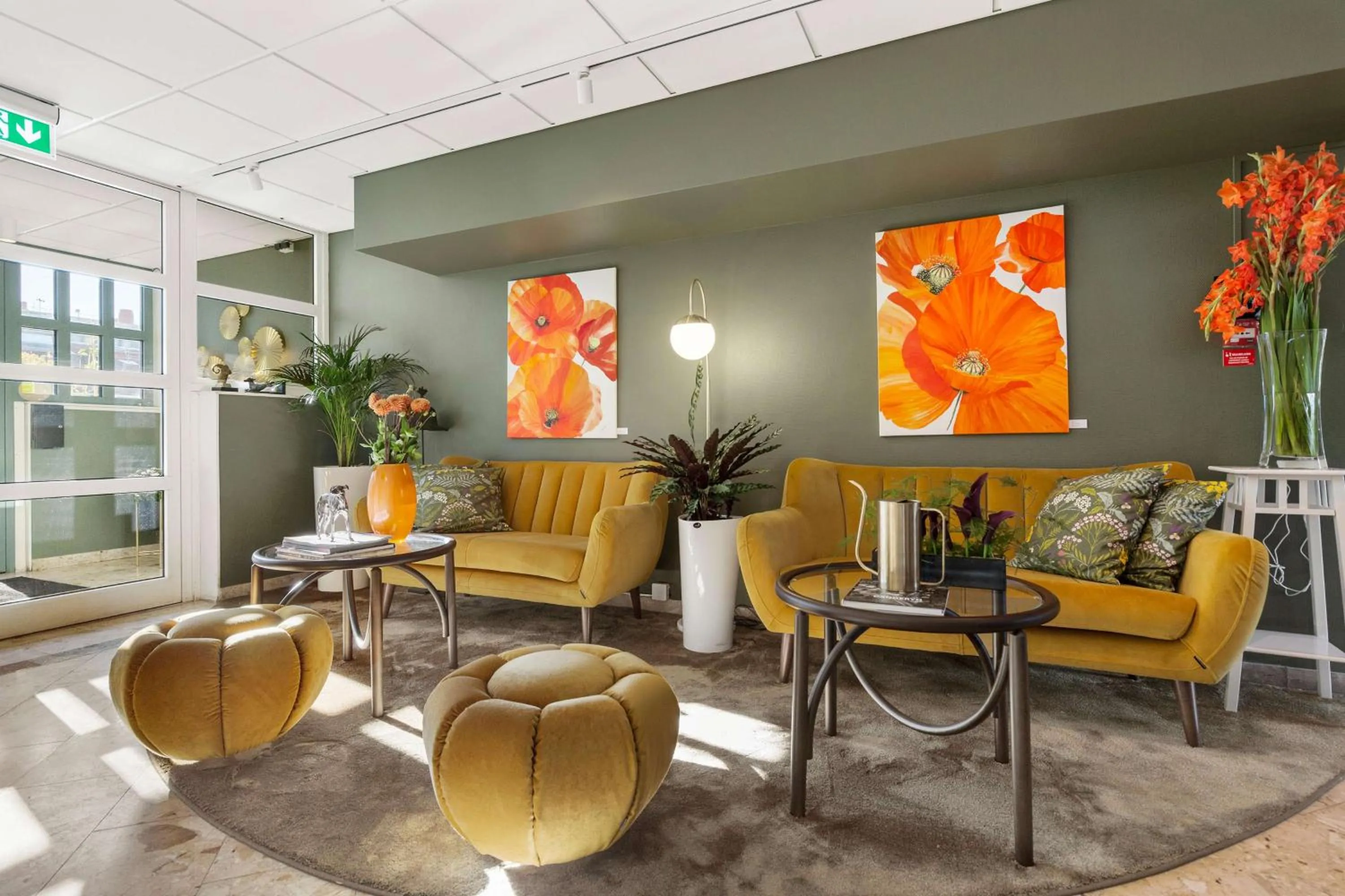 Lobby or reception in Best Western Hotel Danderyd