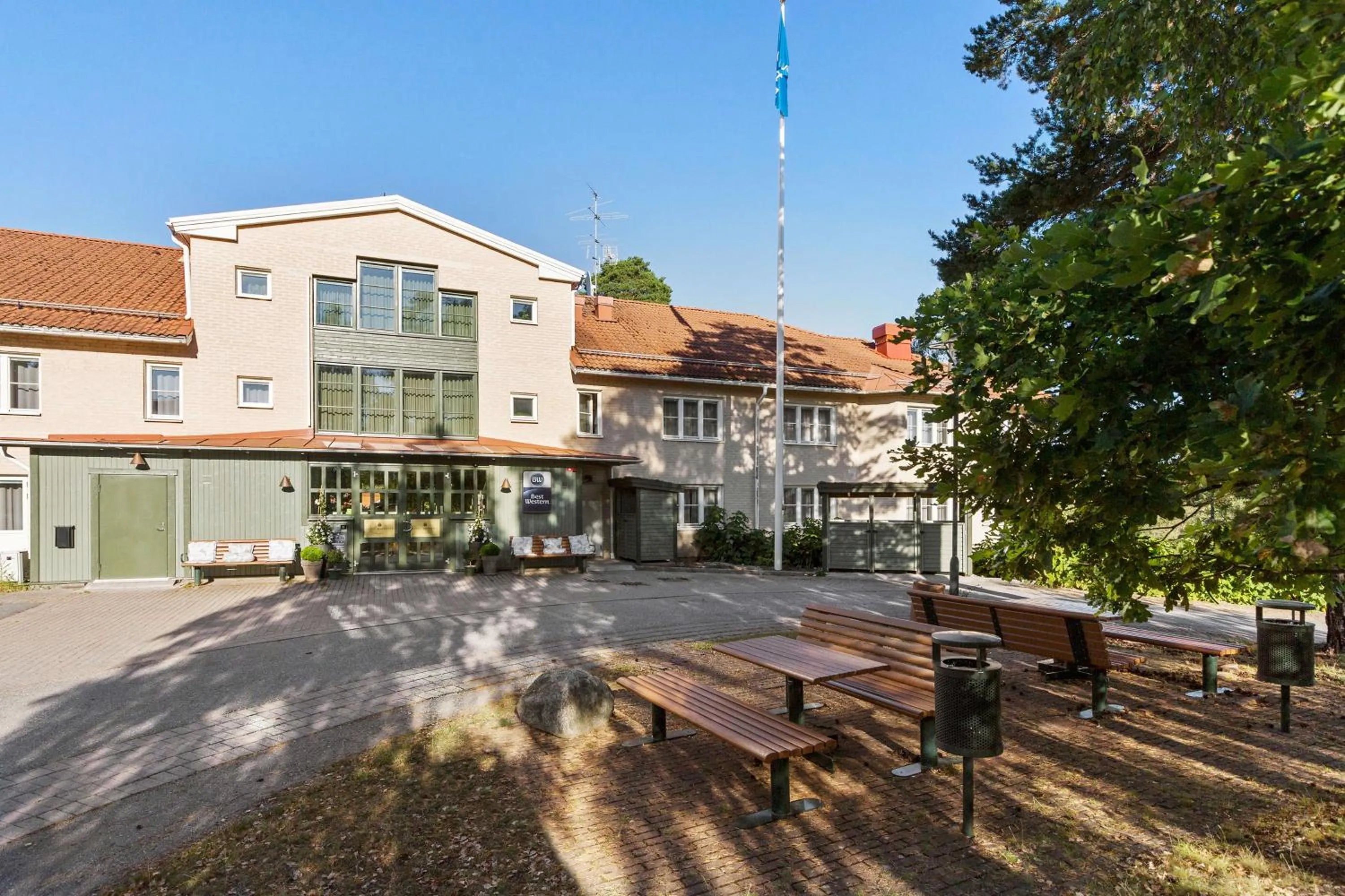 Property building in Best Western Hotel Danderyd
