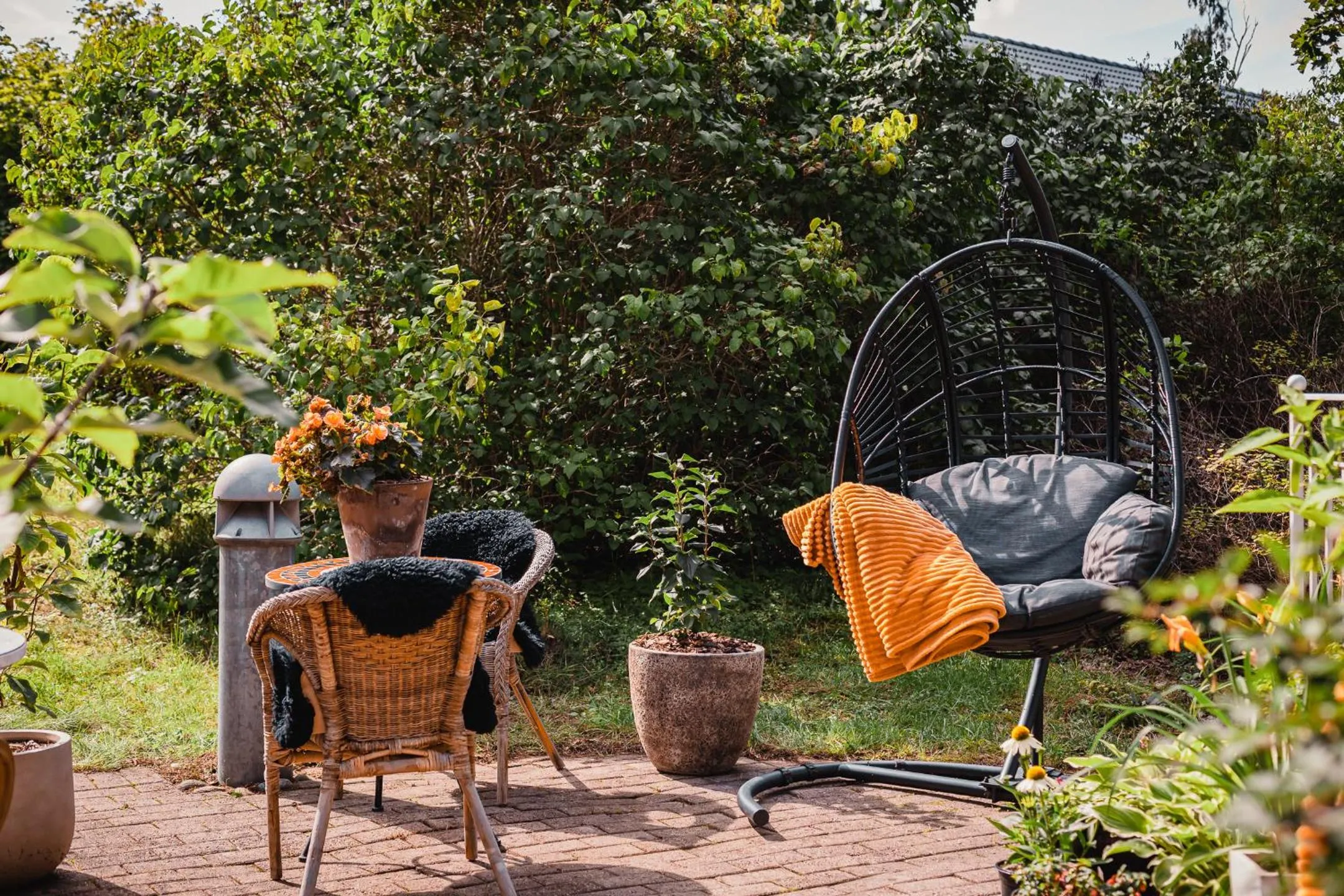 Patio in Best Western Hotel Danderyd