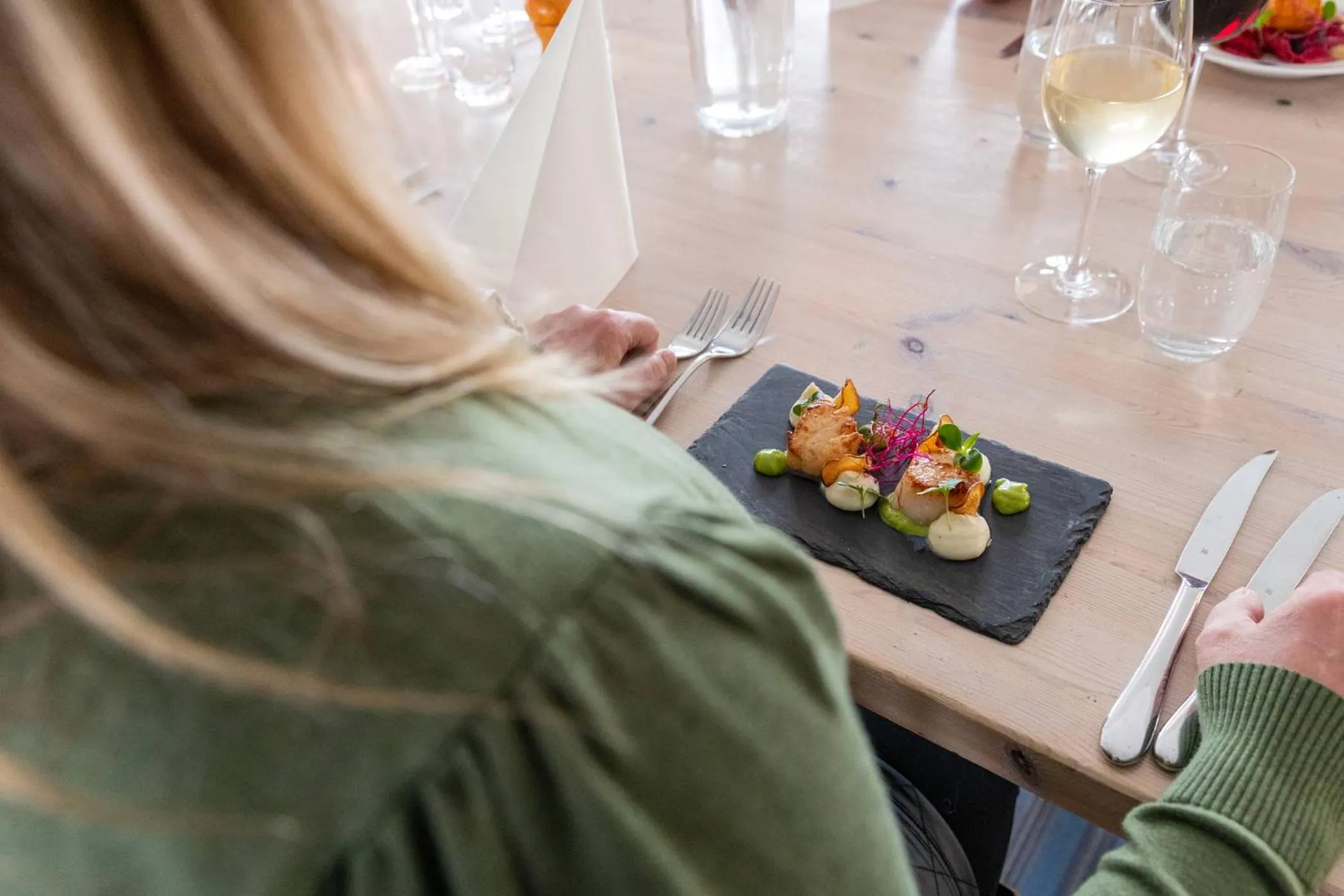 Food and drinks in STF Abisko Turiststation