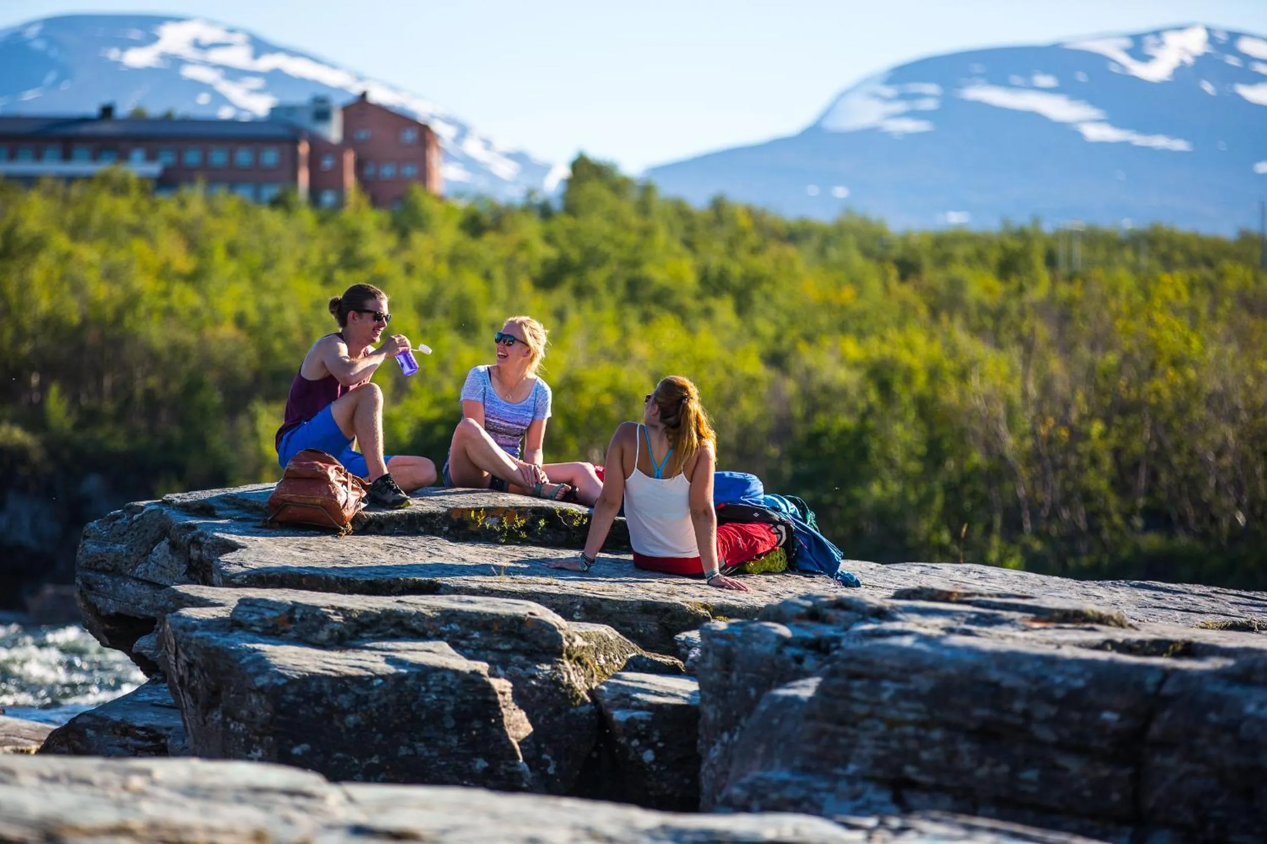 Off site in STF Abisko Turiststation