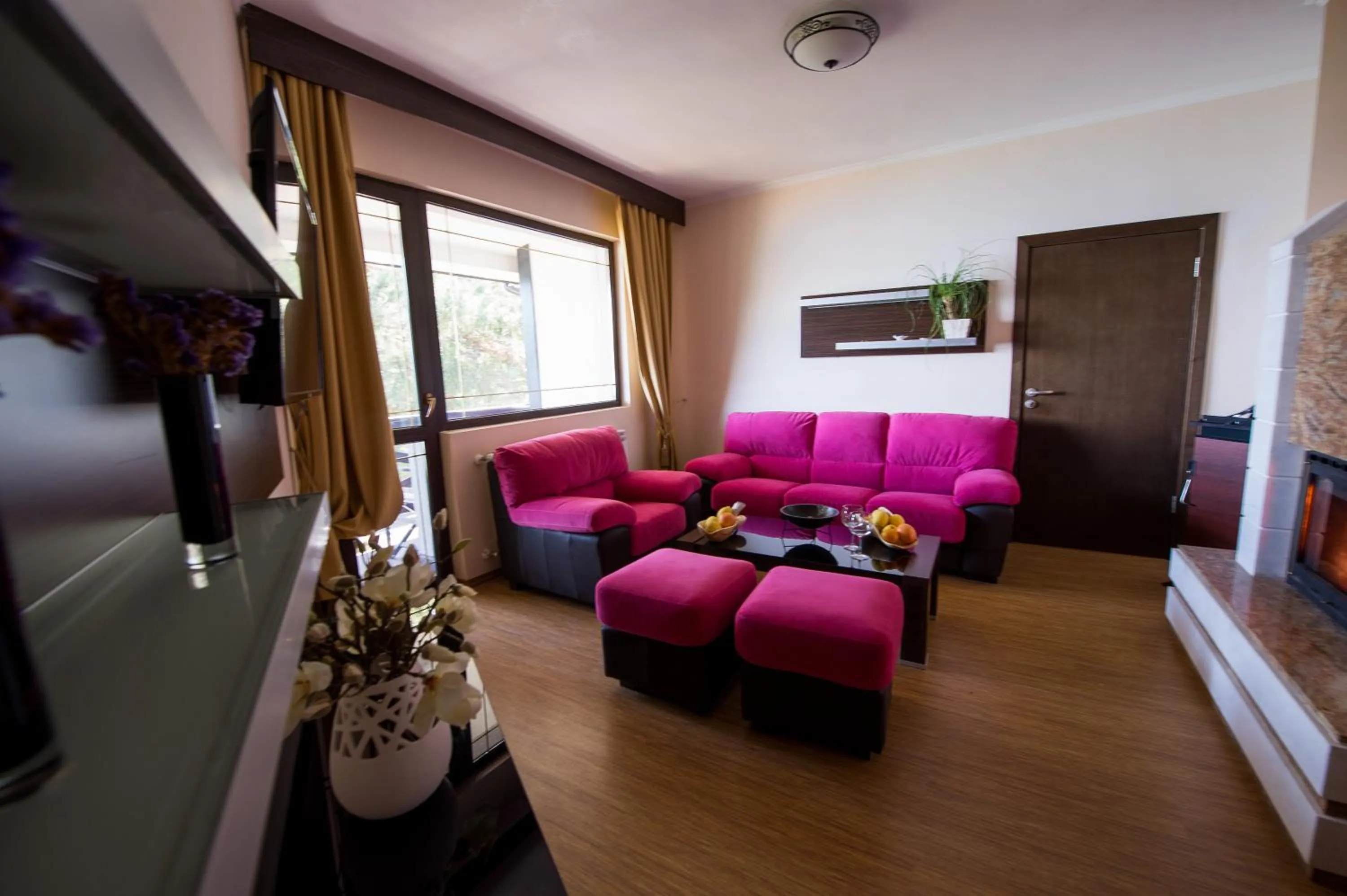 Bathroom in Family Hotel Hebar