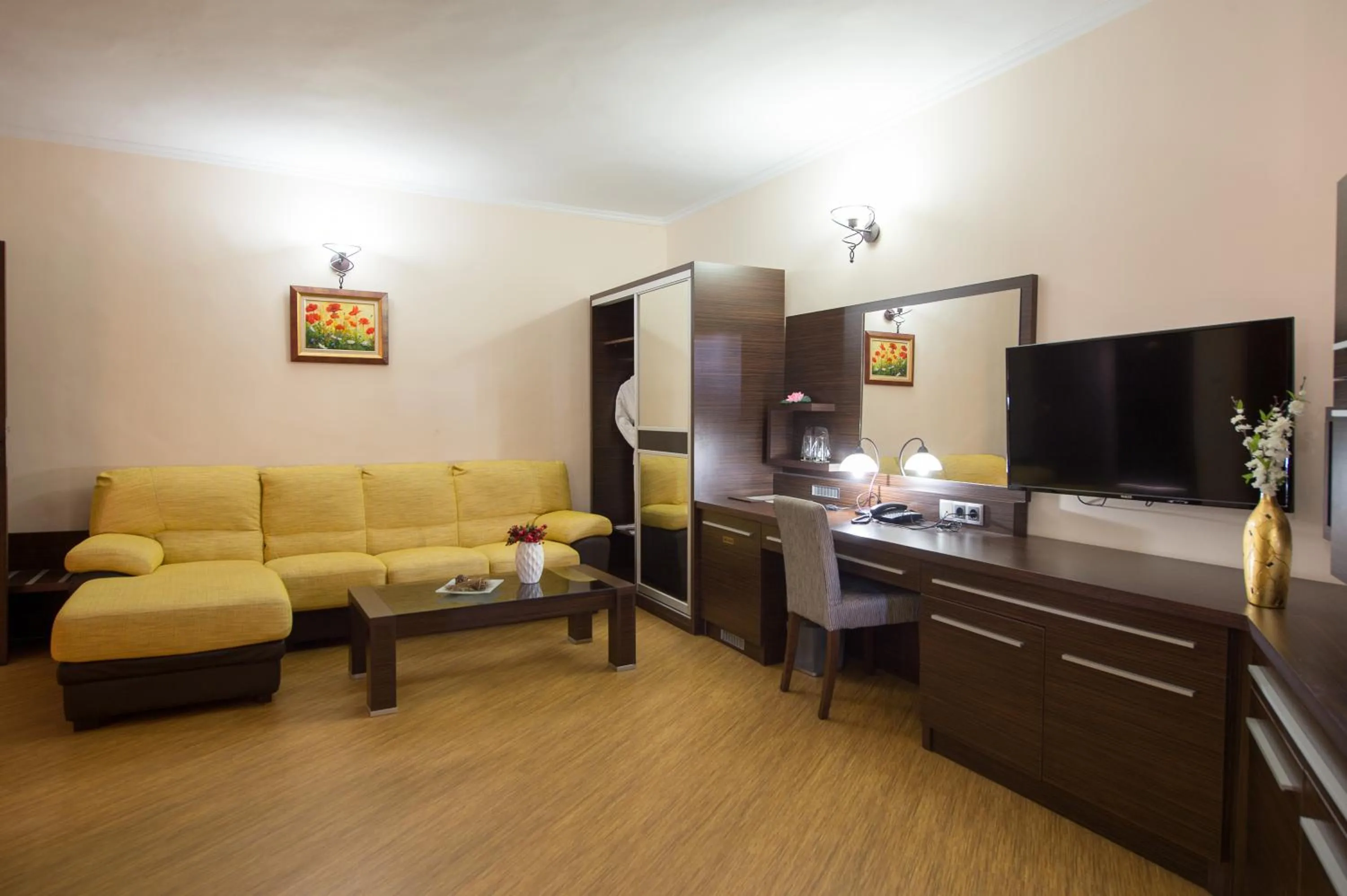 Bathroom in Family Hotel Hebar