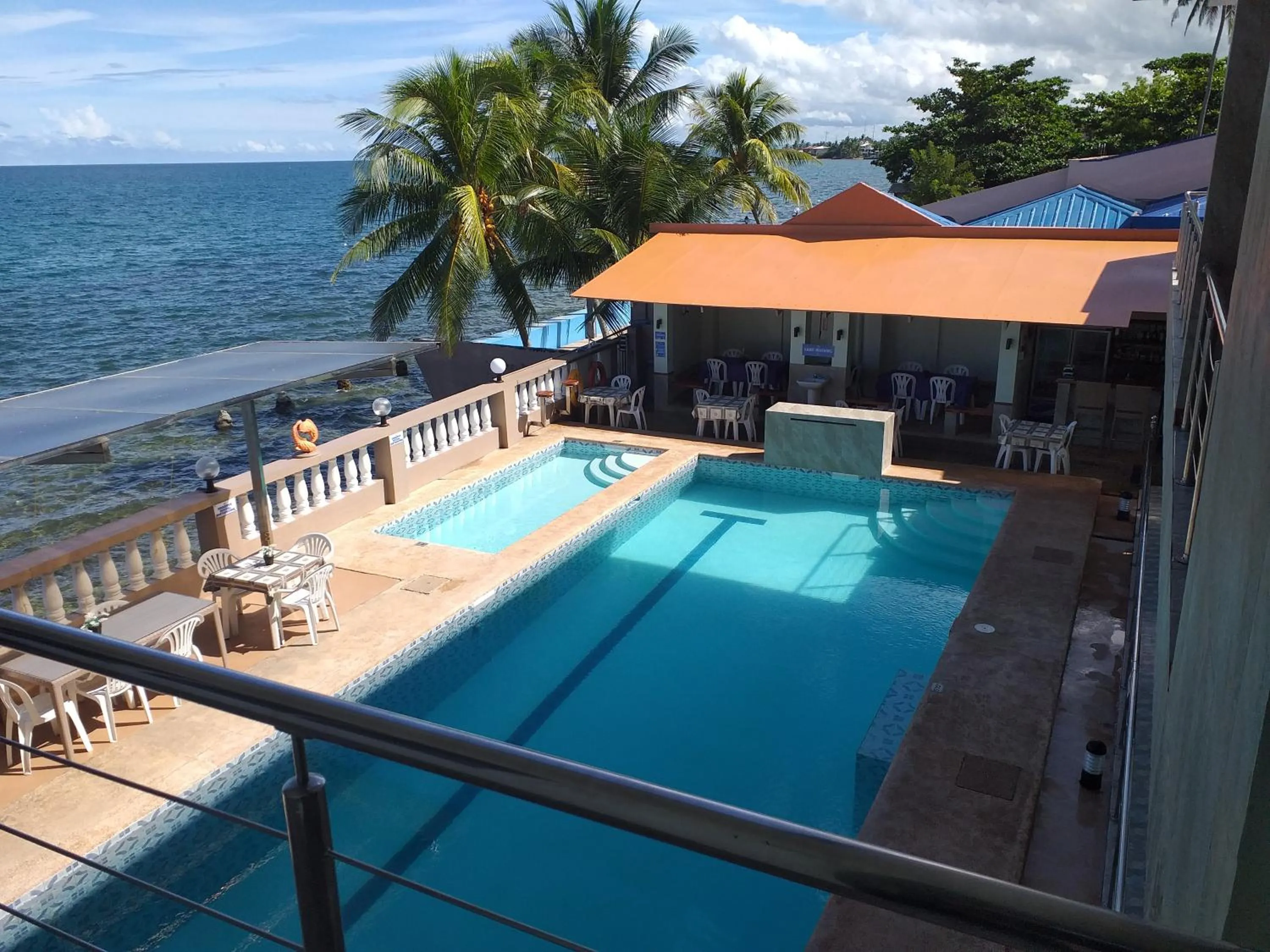 Pool view in Ocean Breeze Resort