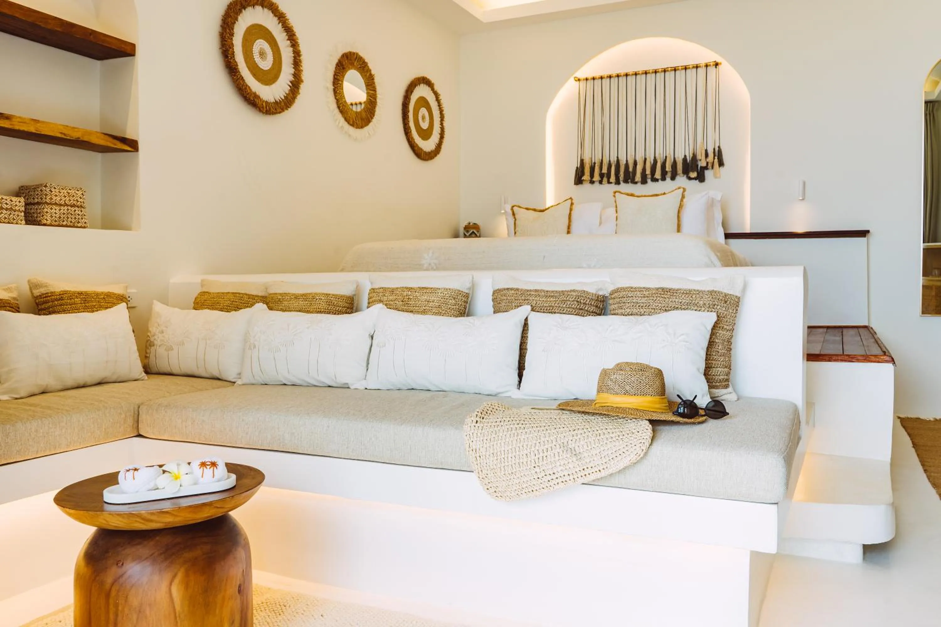 Seating area in Zazen Boutique Resort & Spa