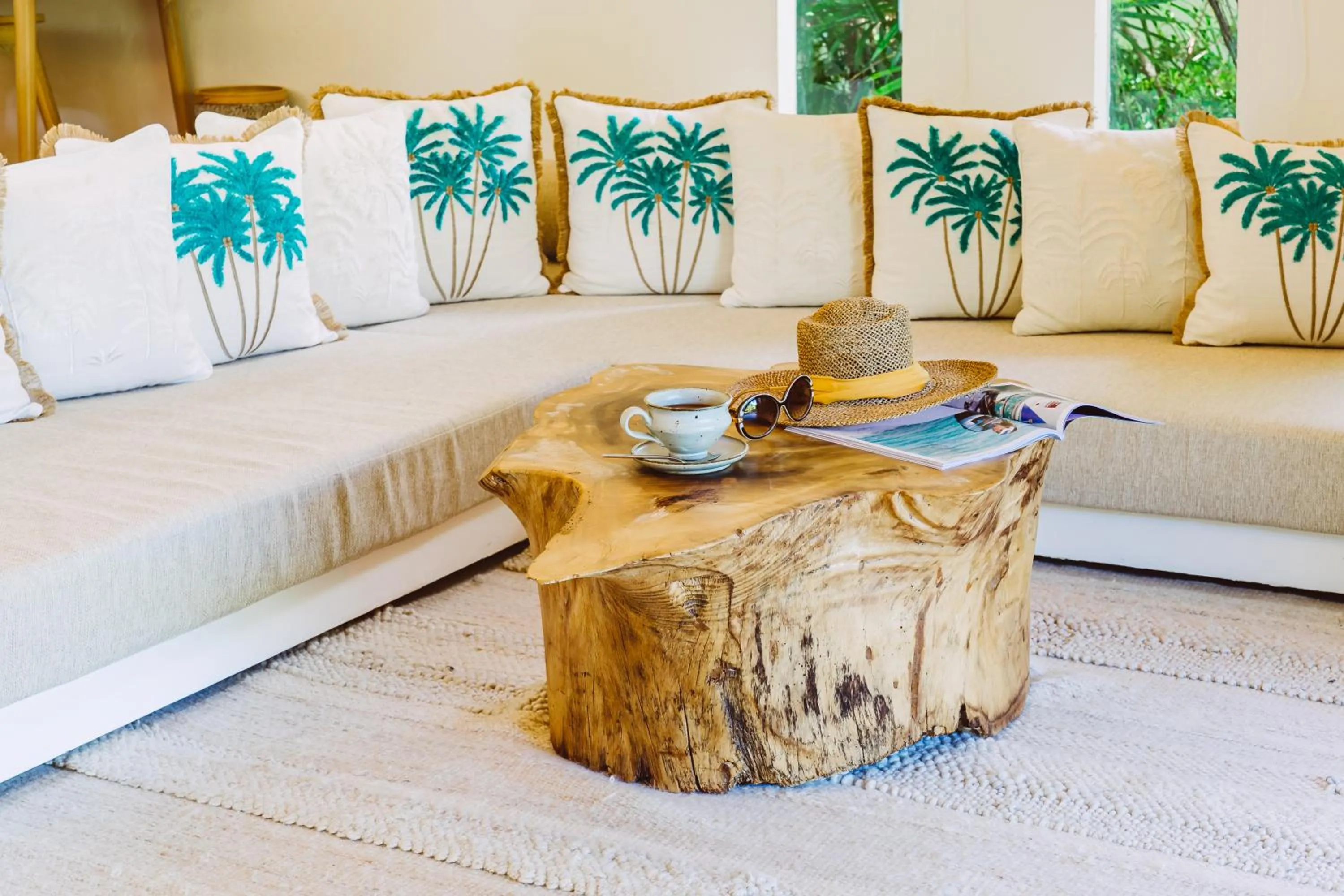 Seating area in Zazen Boutique Resort & Spa