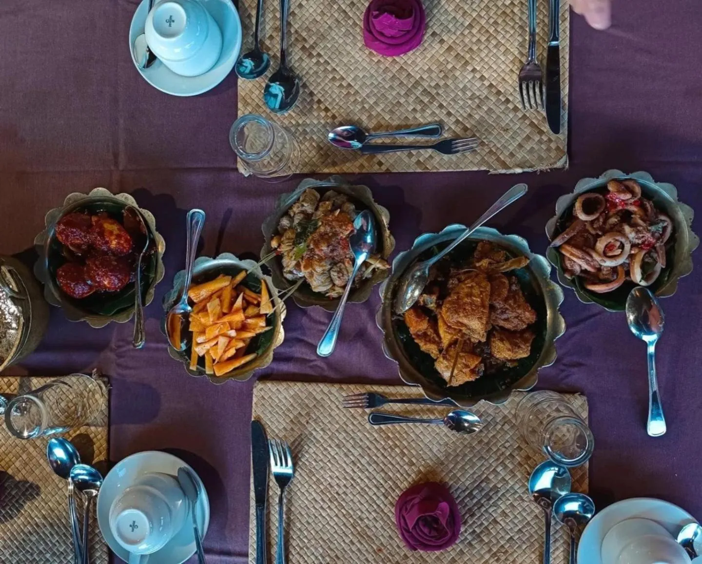 Food and drinks in Terrapuri Heritage Resort, Penarik