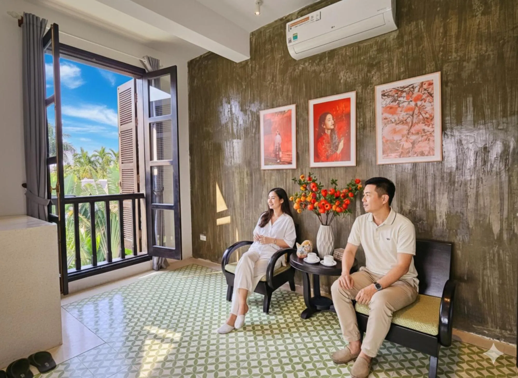 View (from property/room) in Nghé Garden Resort Hội An