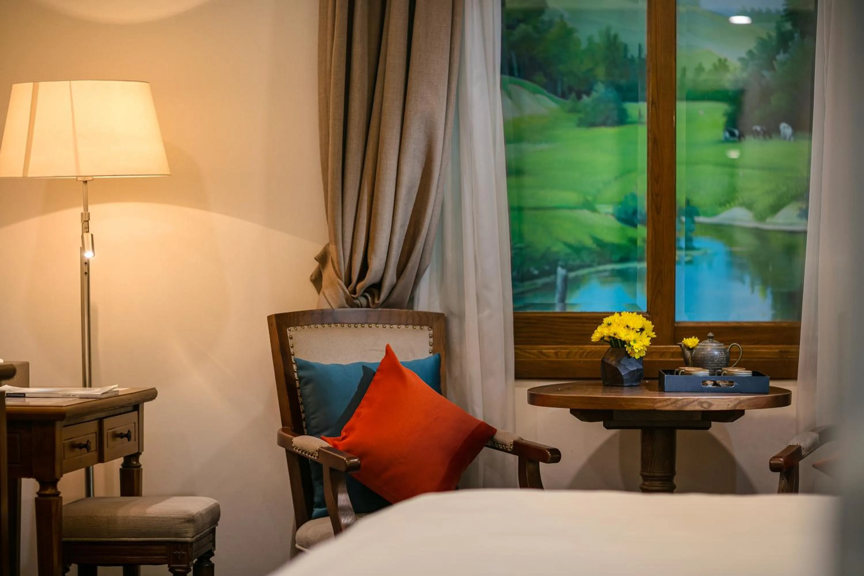 Coffee/tea facilities, Bed in Hanoi Dalvostro Valentino Hotel & Spa