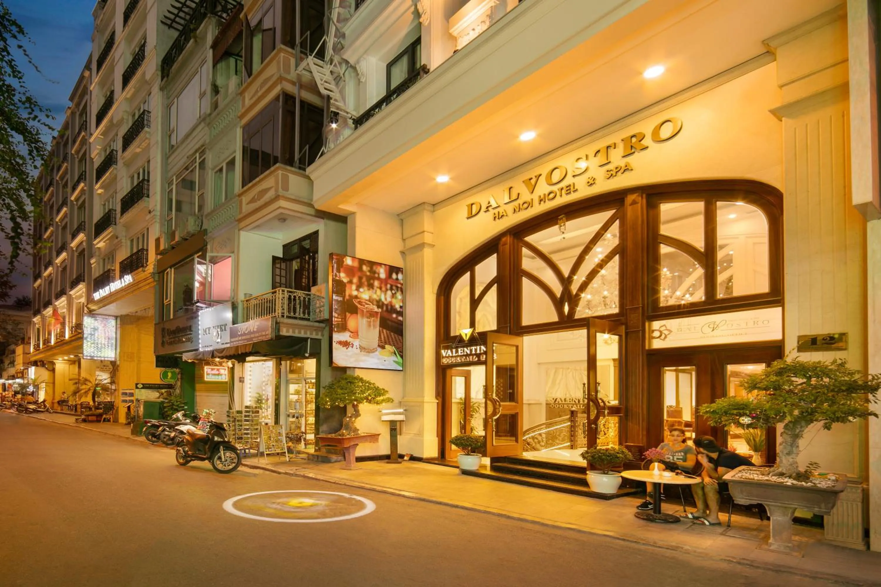 Facade/entrance in Hanoi Dalvostro Valentino Hotel & Spa