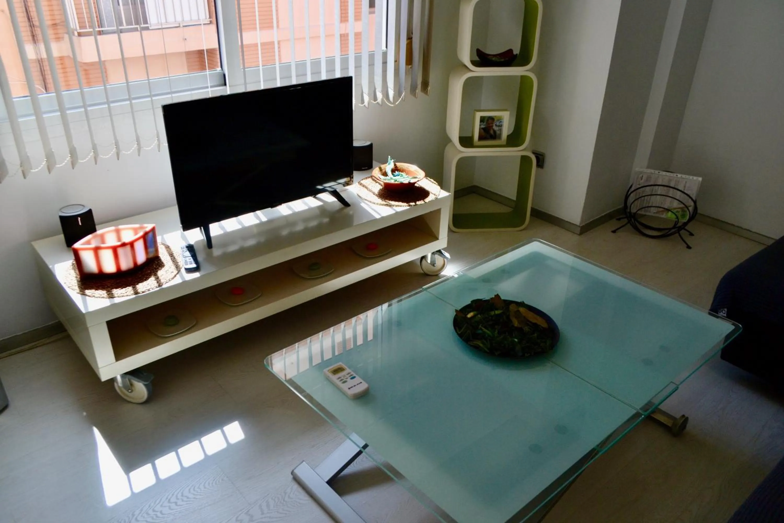 Living room in Oceanográfico Apartments