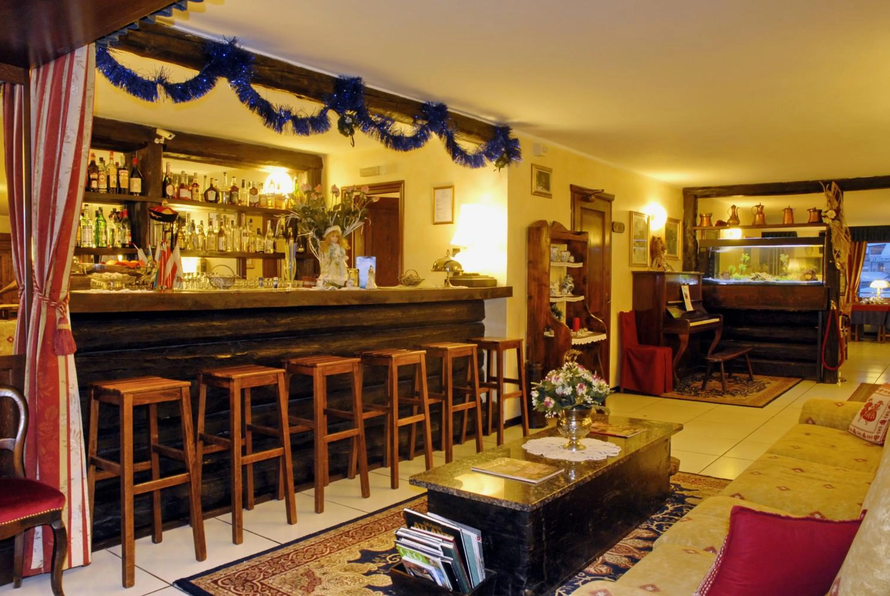 Lounge or bar in Hotel Edelweiss & SPA