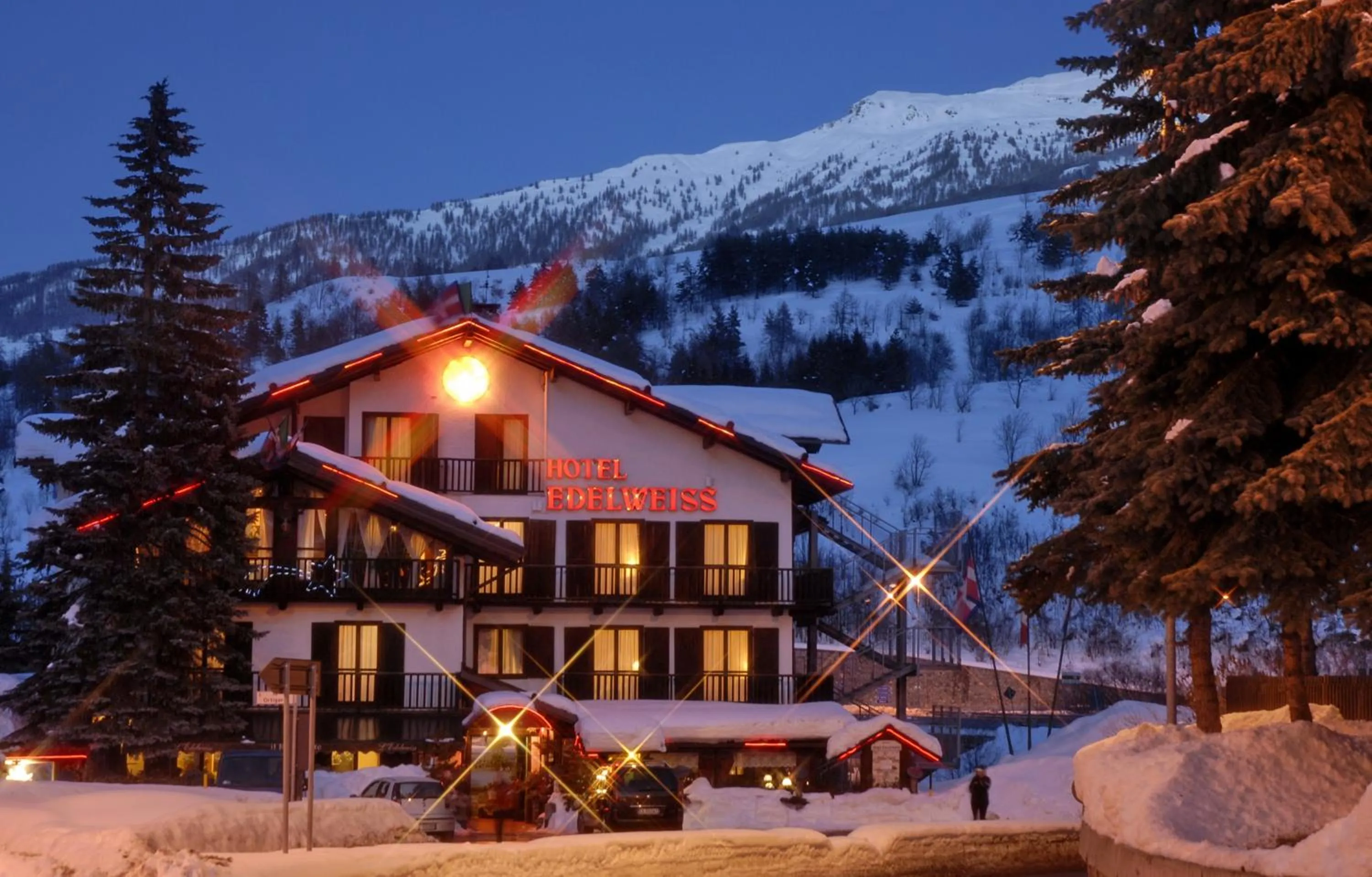 Facade/entrance in Hotel Edelweiss & SPA